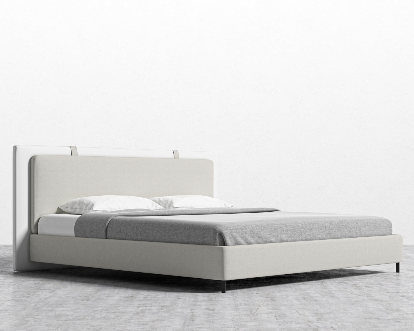 Abigail Bed - King - Modern Felt - Alesund