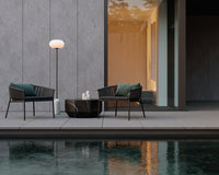 Afton Outdoor Lounge Chair Scene