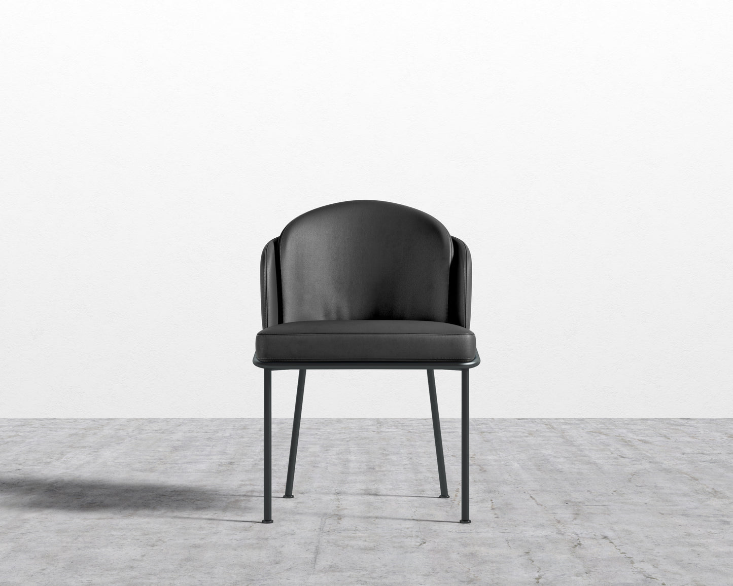 Angelo Dining Chair - Black - Trento Jet Black