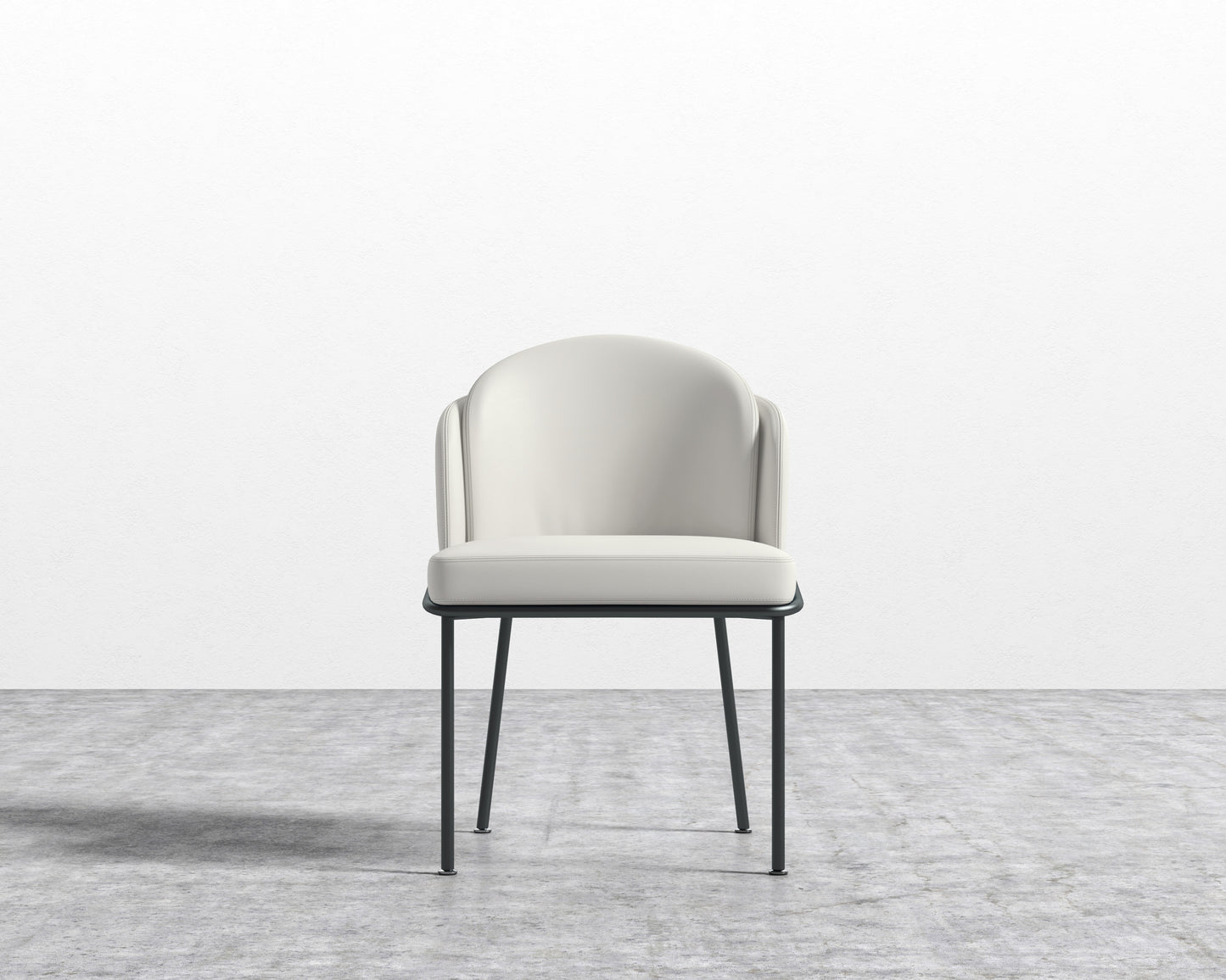 Angelo Chair - Trento Eggshell - Black