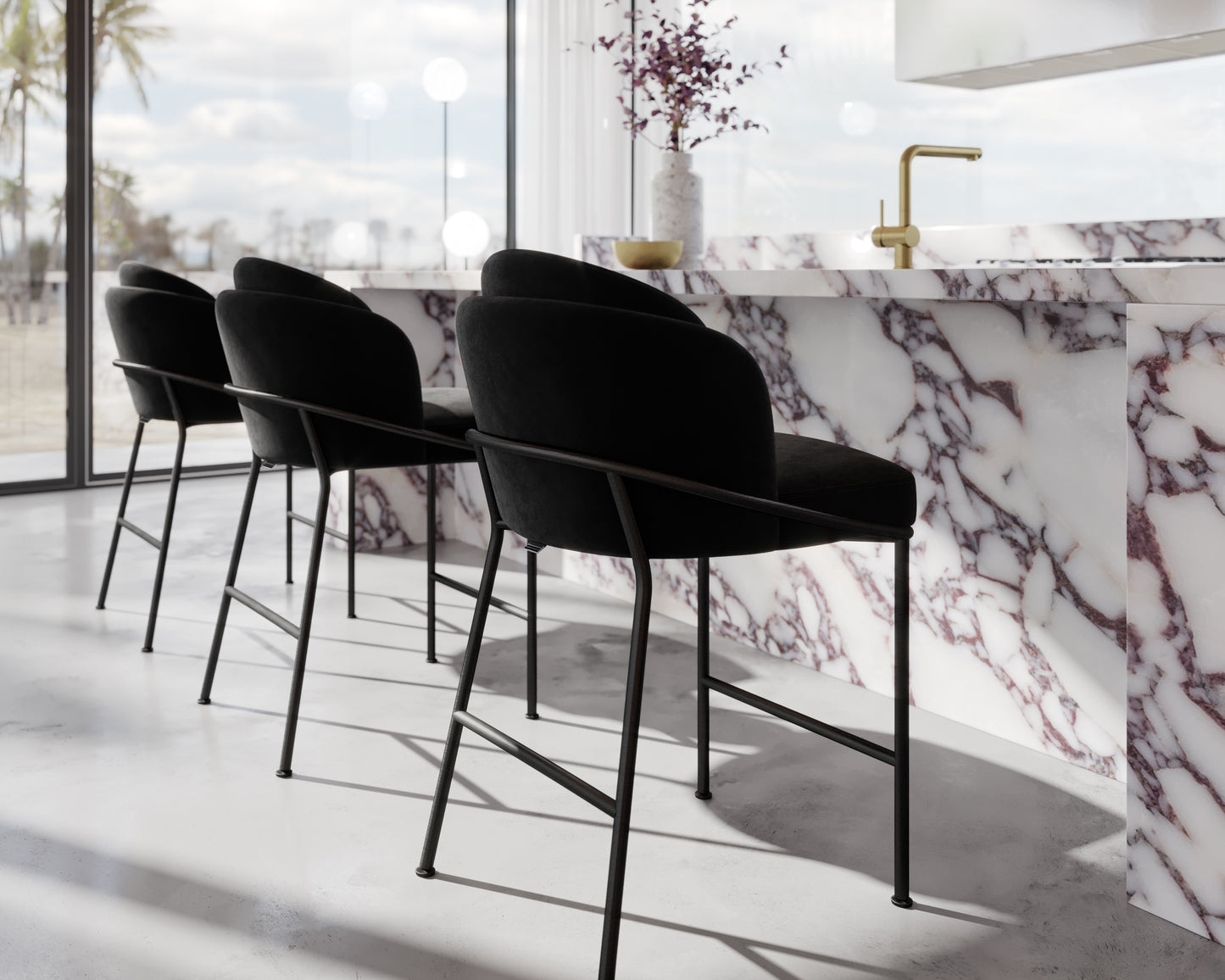 Angelo Counter Stool Scene