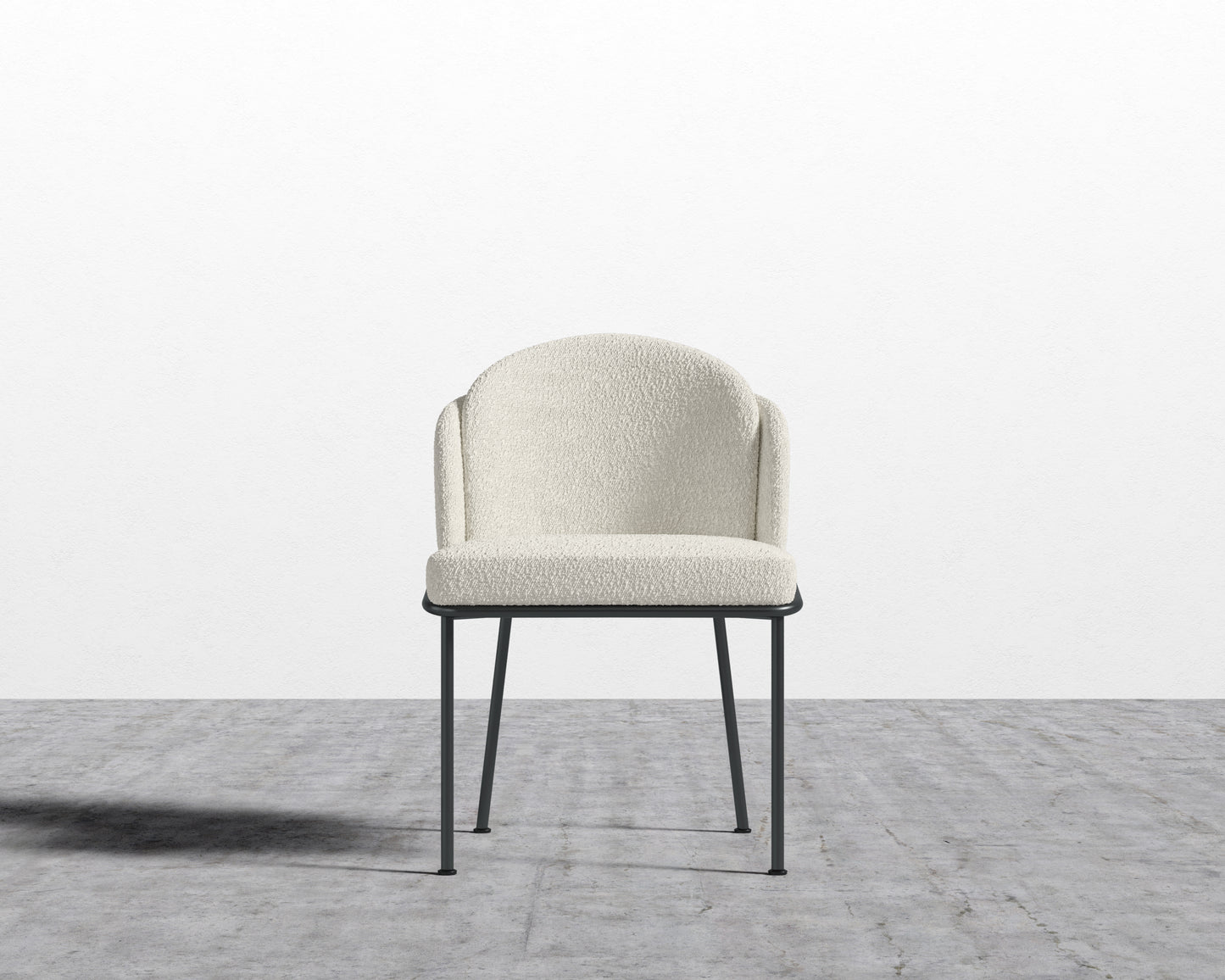 Angelo Dining Chair - Chatou Boucle - Pearl