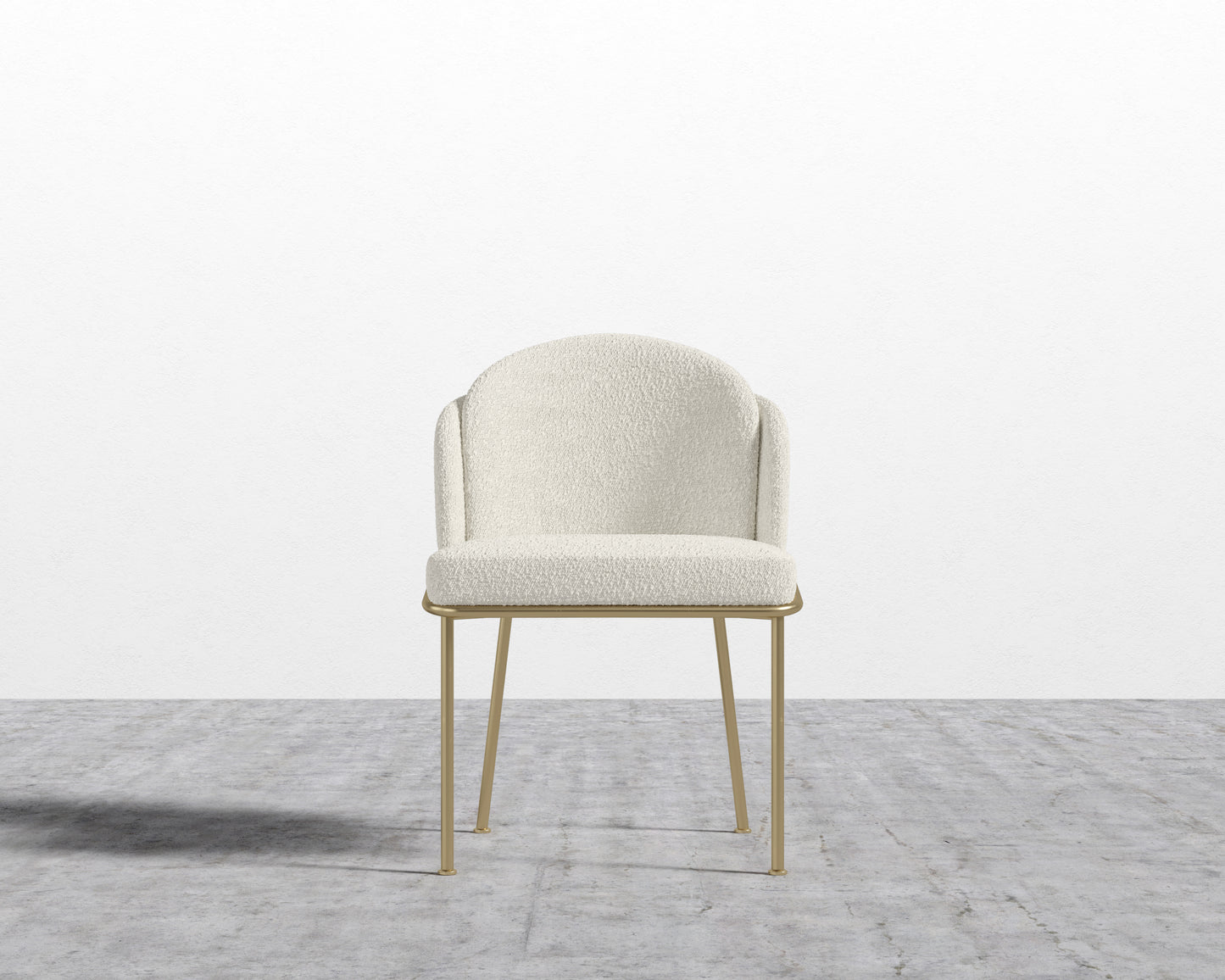 Angelo Dining Chair - Chatou Boucle - Pearl