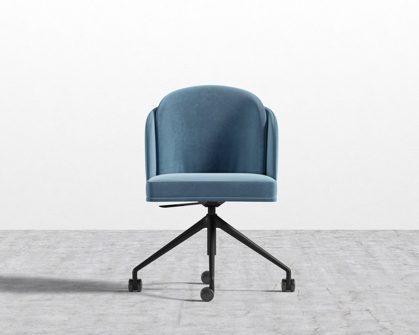 Angelo Office Chair - Plush Velvet - Solstice