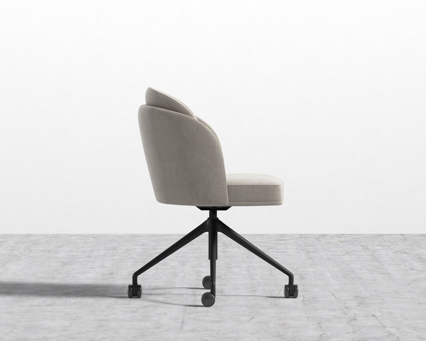Angelo Office Chair - Vegan Venice Suede - Latte