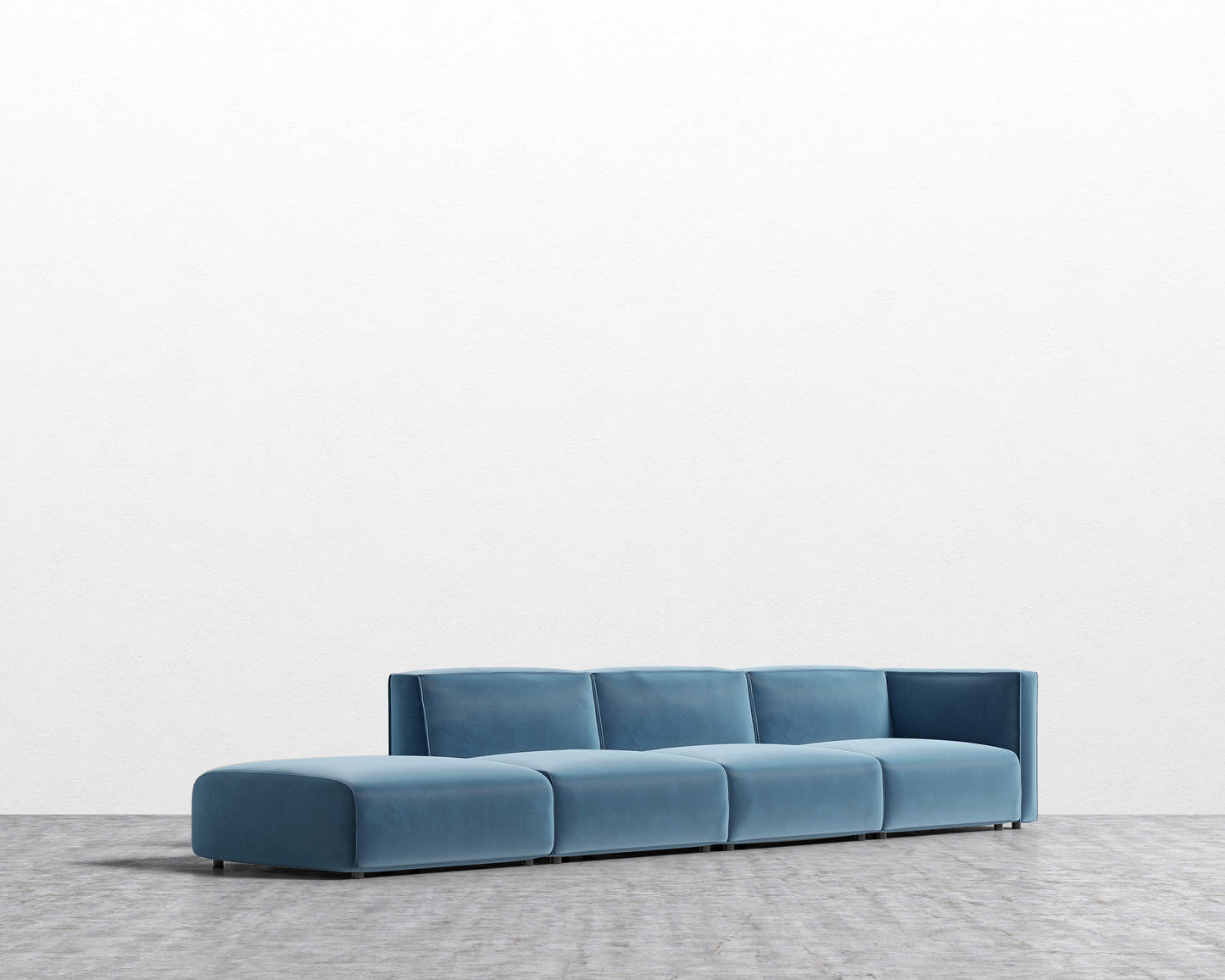 Arya Modular Sectional - Plush Velvet - Solstice