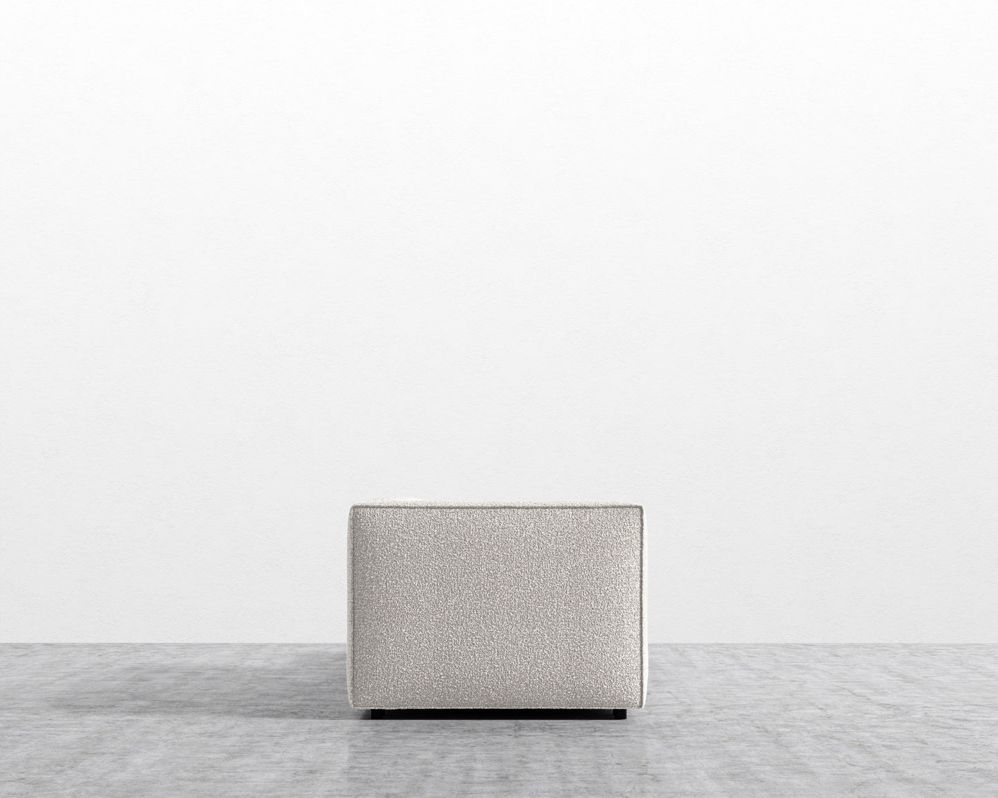 Arya Modular Sofa with Open End - Chatou Boucle - Pearl