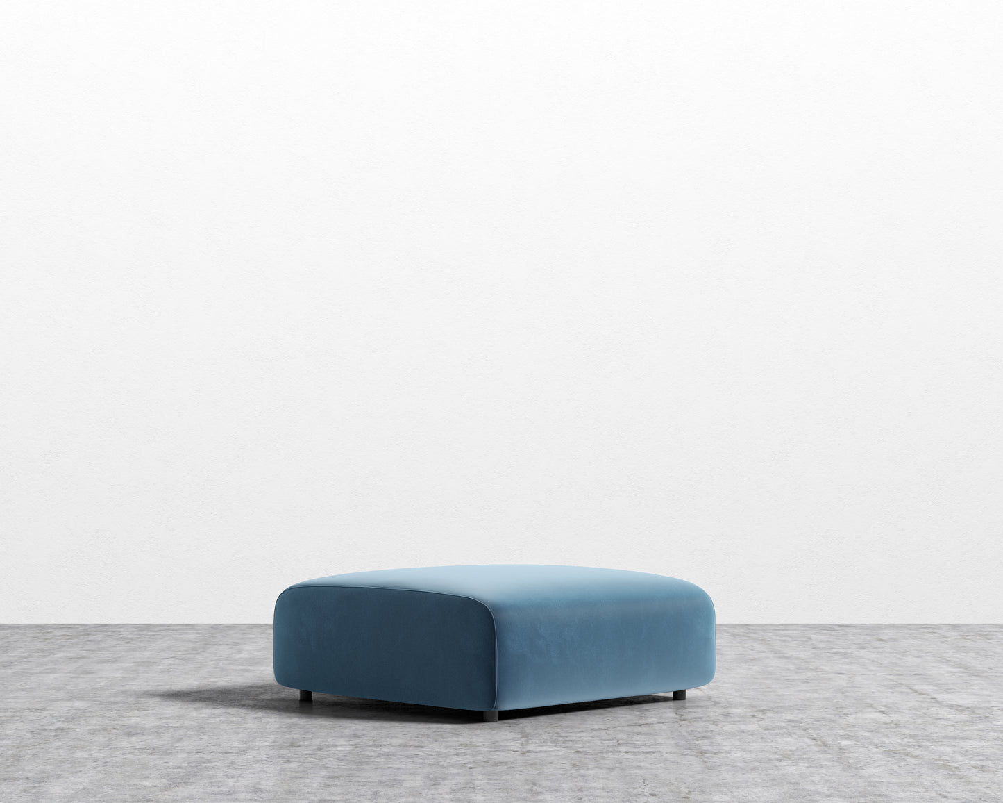 Arya Ottoman - Plush Velvet - Solstice 2022
