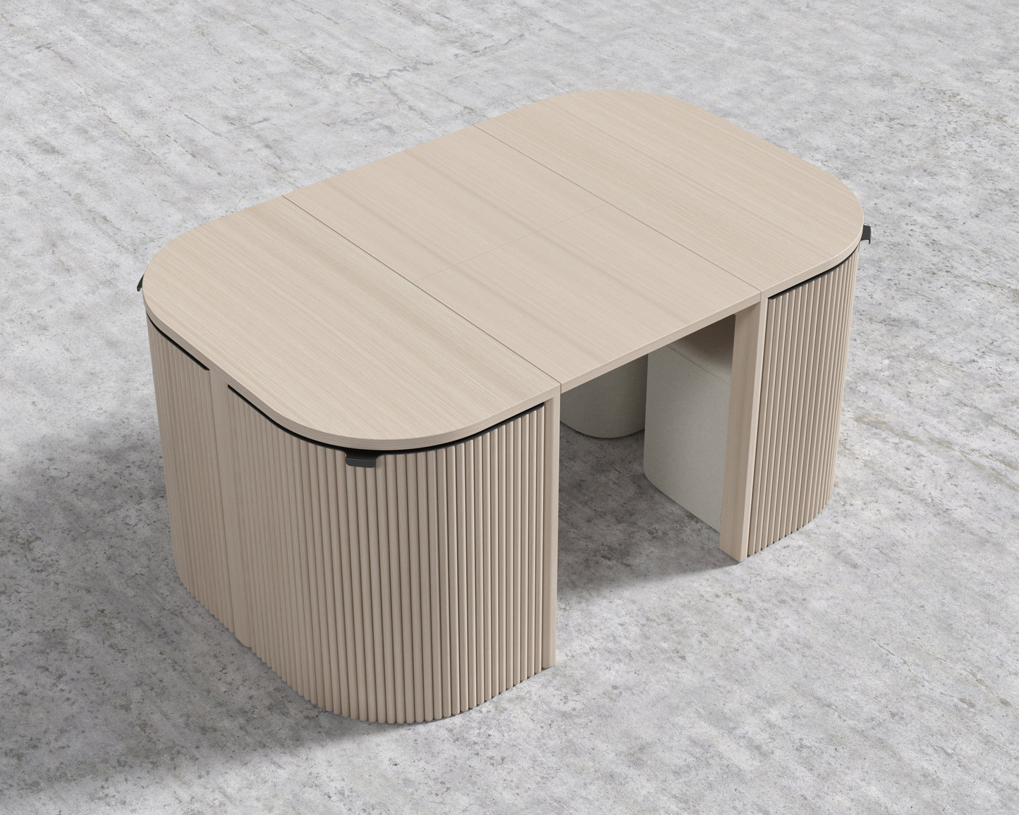 Aspen_Dining_Set_Washed_Natural_Oak_Modern_Felt - Alesund