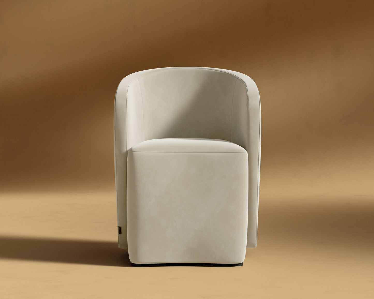 Aulus Dining Chair - Plush Velvet - Oat