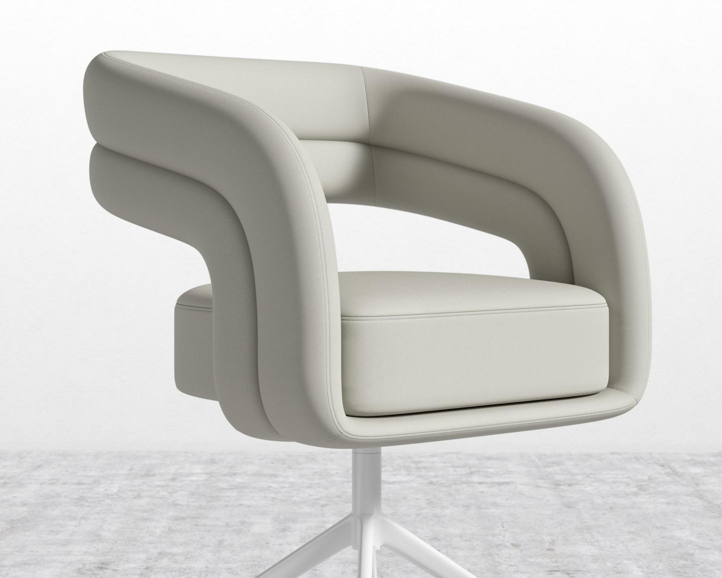 Mia Dining Chair - Microfiber - Trento Taupe