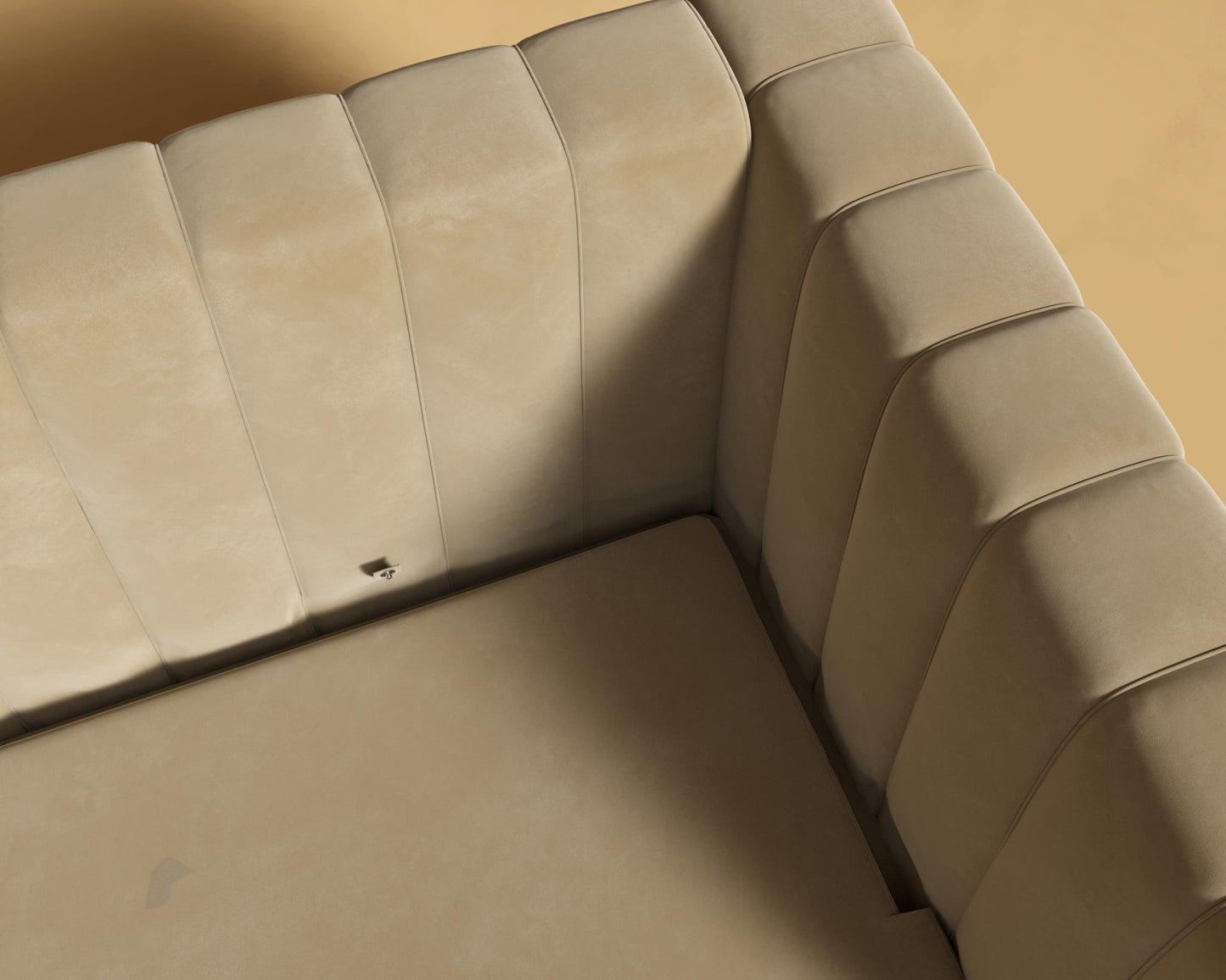 Berlin Sleeper Sofa - Plush Velvet - Dune