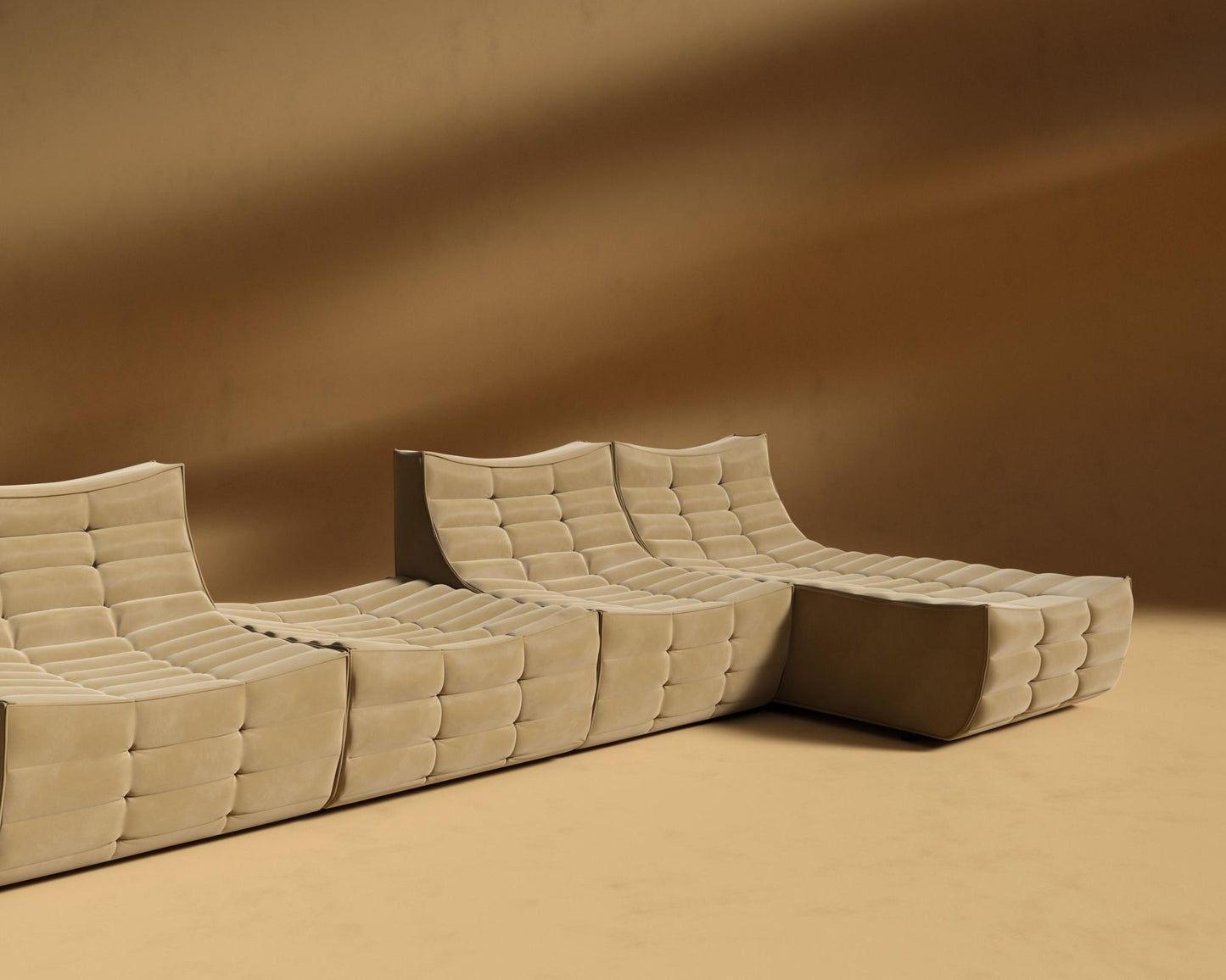 Tanner_Modular_Sectional_Plush_Velvet - Dune