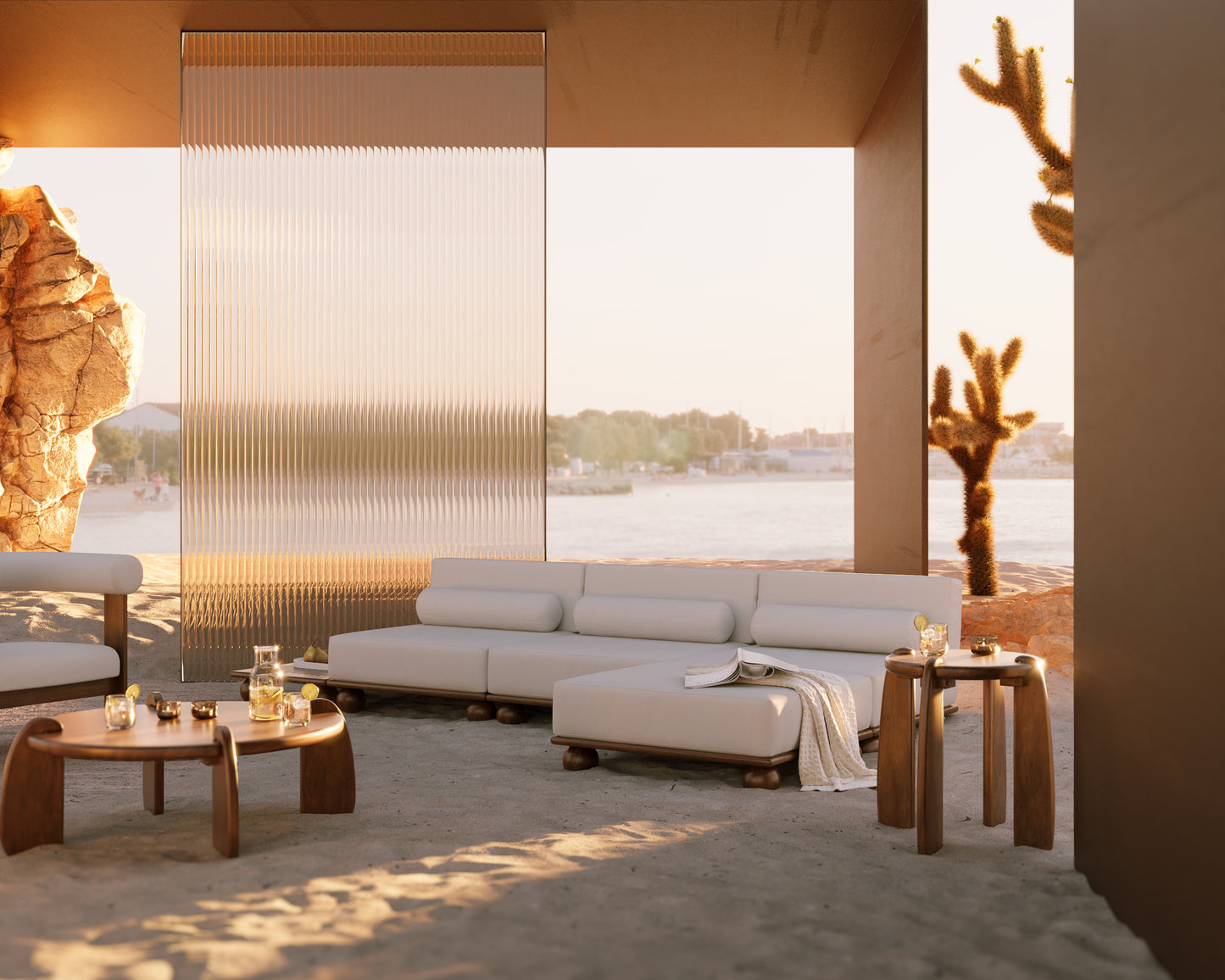 Bali Outdoor Sectional - Palisades