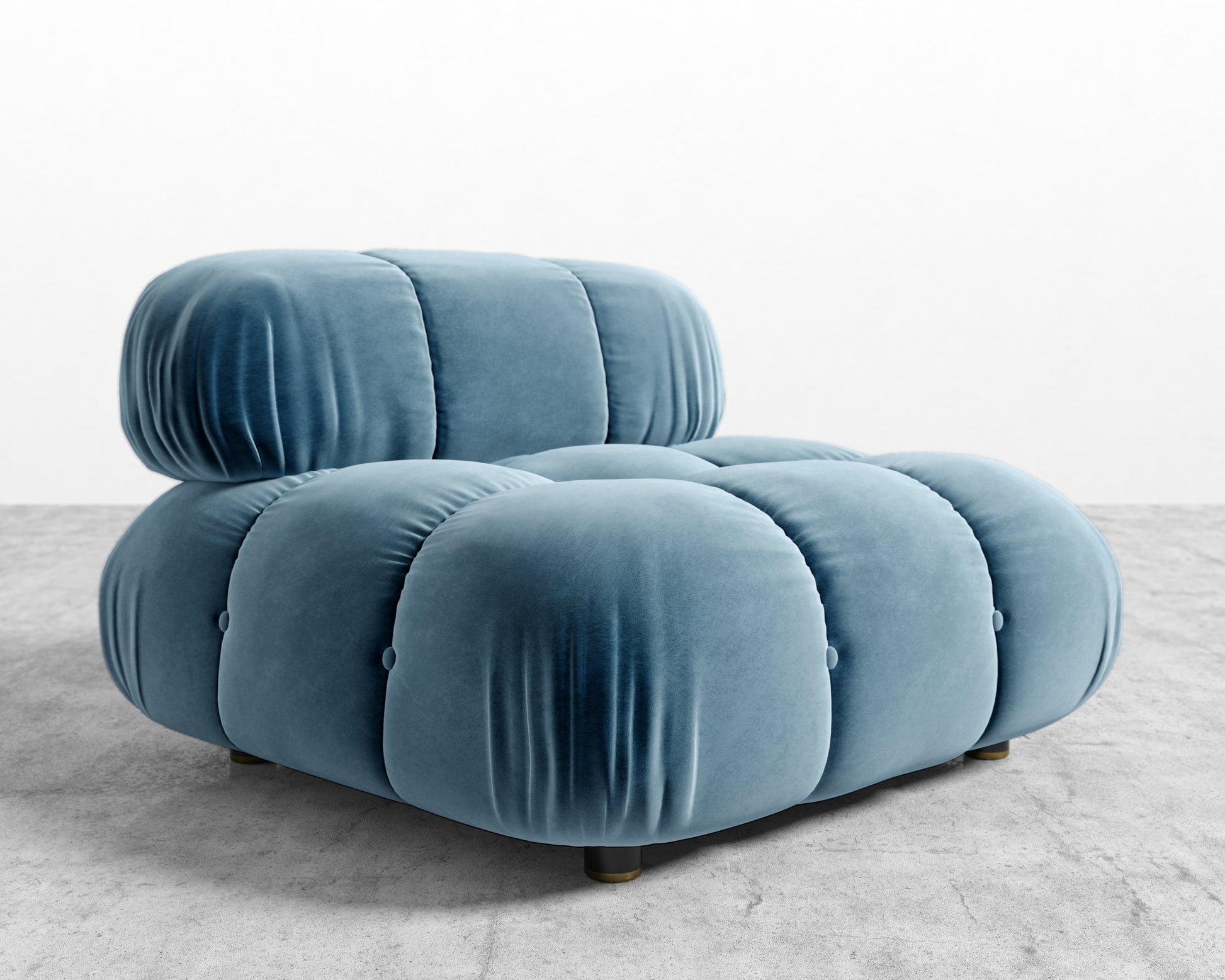 Belia Armless - Plush Velvet - Solstice