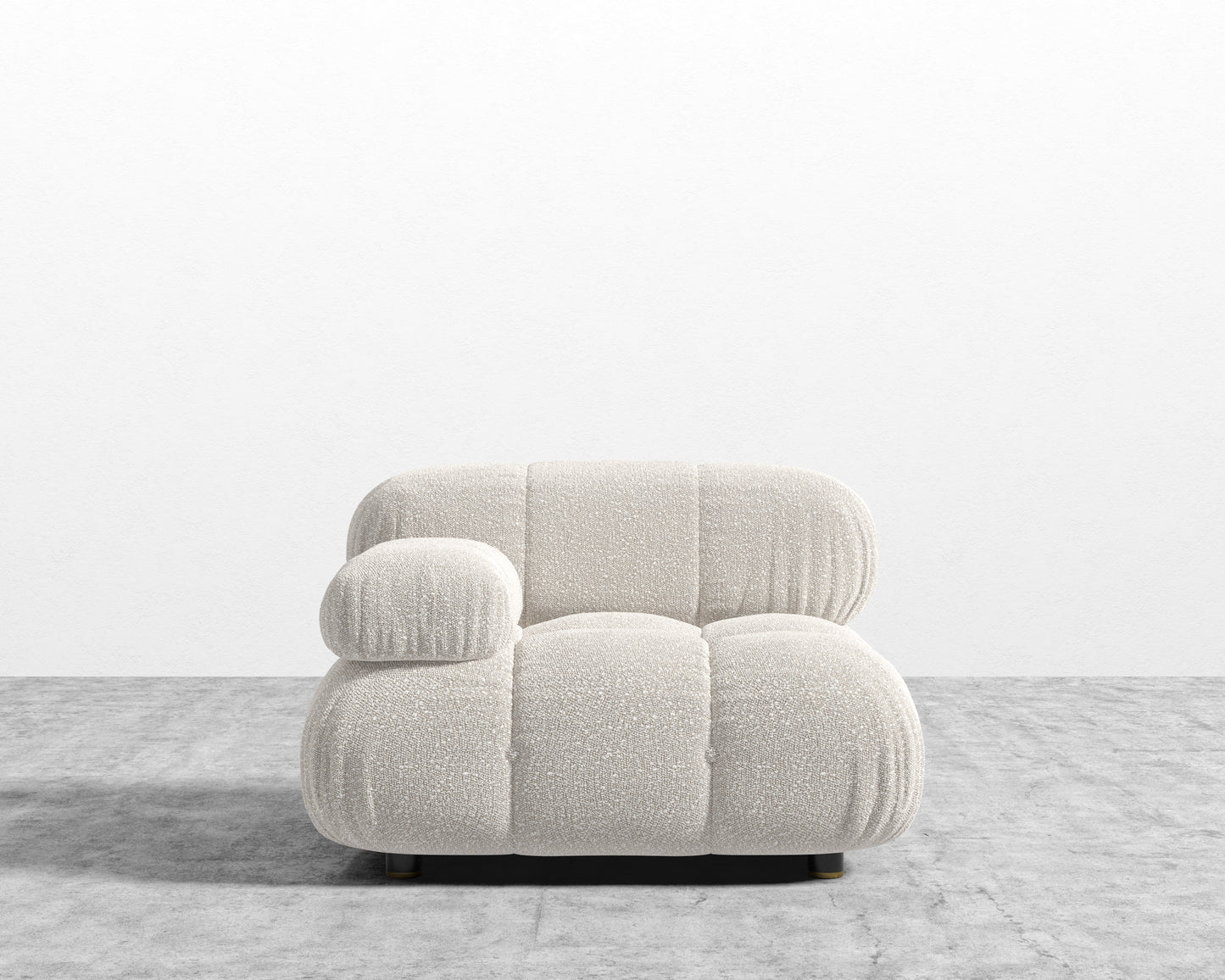 Belia Left Arm - Chatou Boucle - Pearl