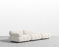 Belia Open End Sofa - Chatou Boucle - Pearl