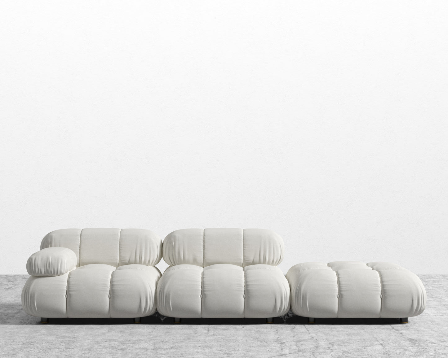 Belia Open End Sofa - Modern Felt - Alesund