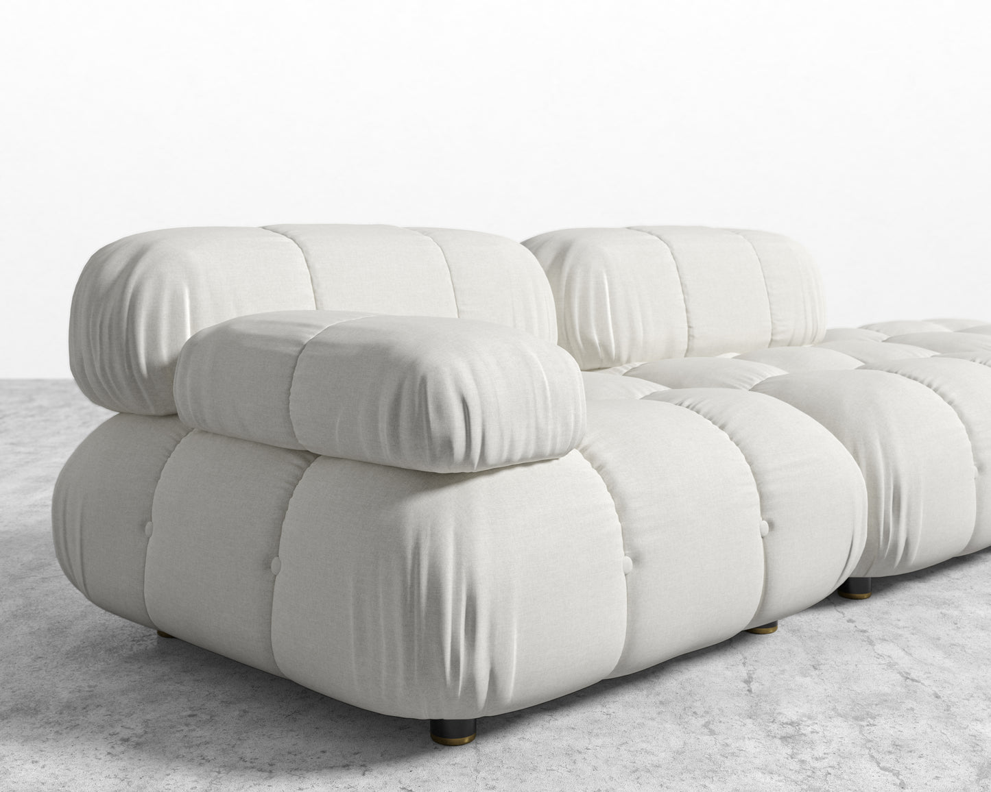 Belia Open End Sofa - Modern Felt - Alesund