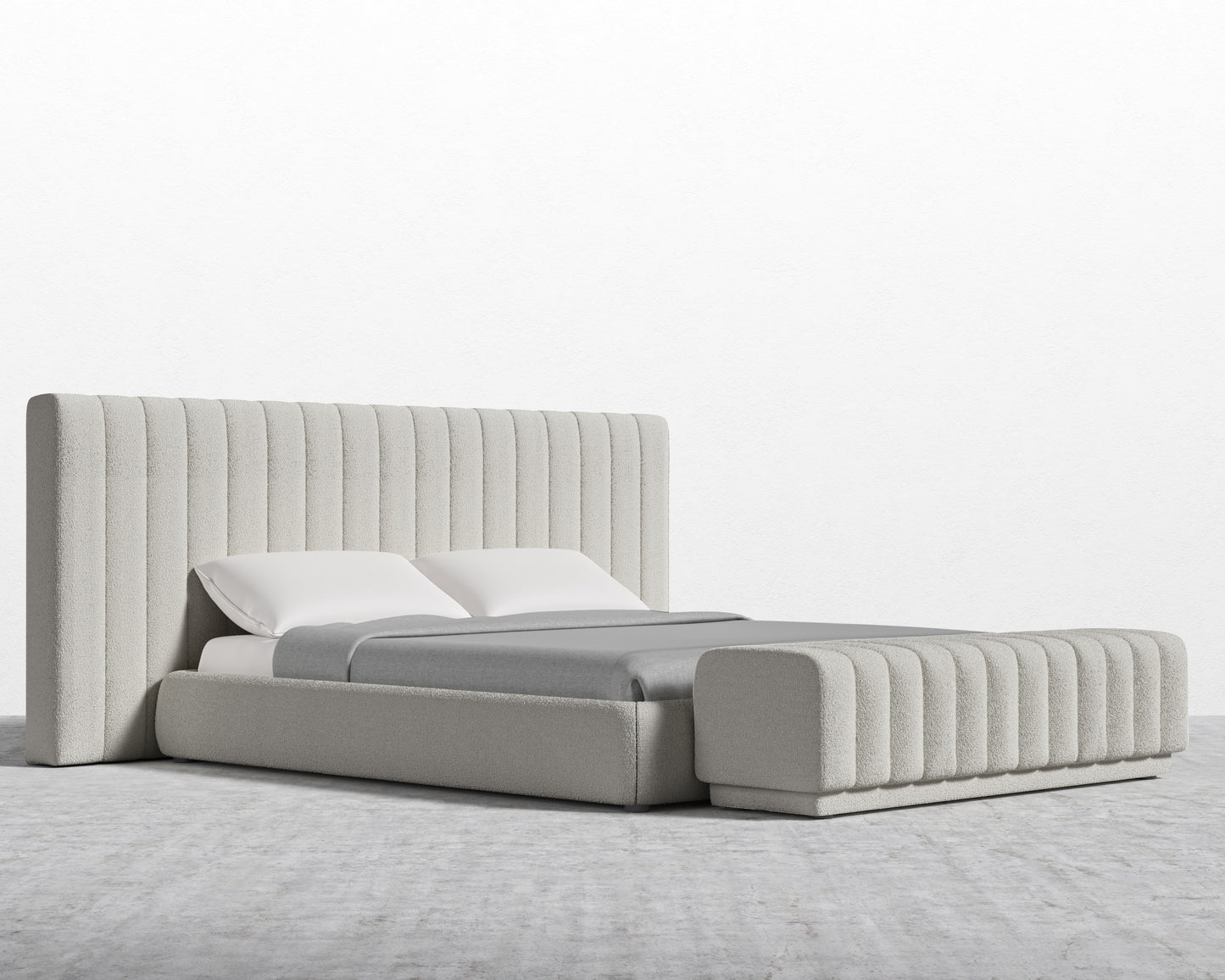 Berlin Headboard - Chatou Boucle - Pearl