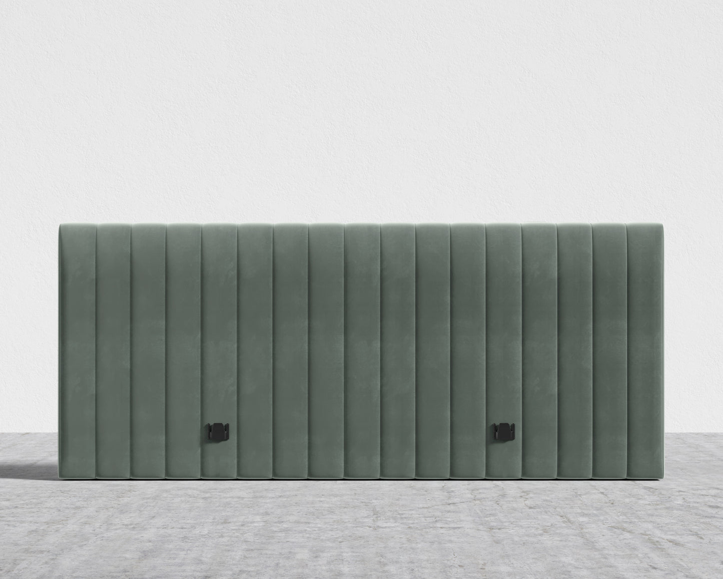 Berlin Headboard - Plush Velvet - Moonstone