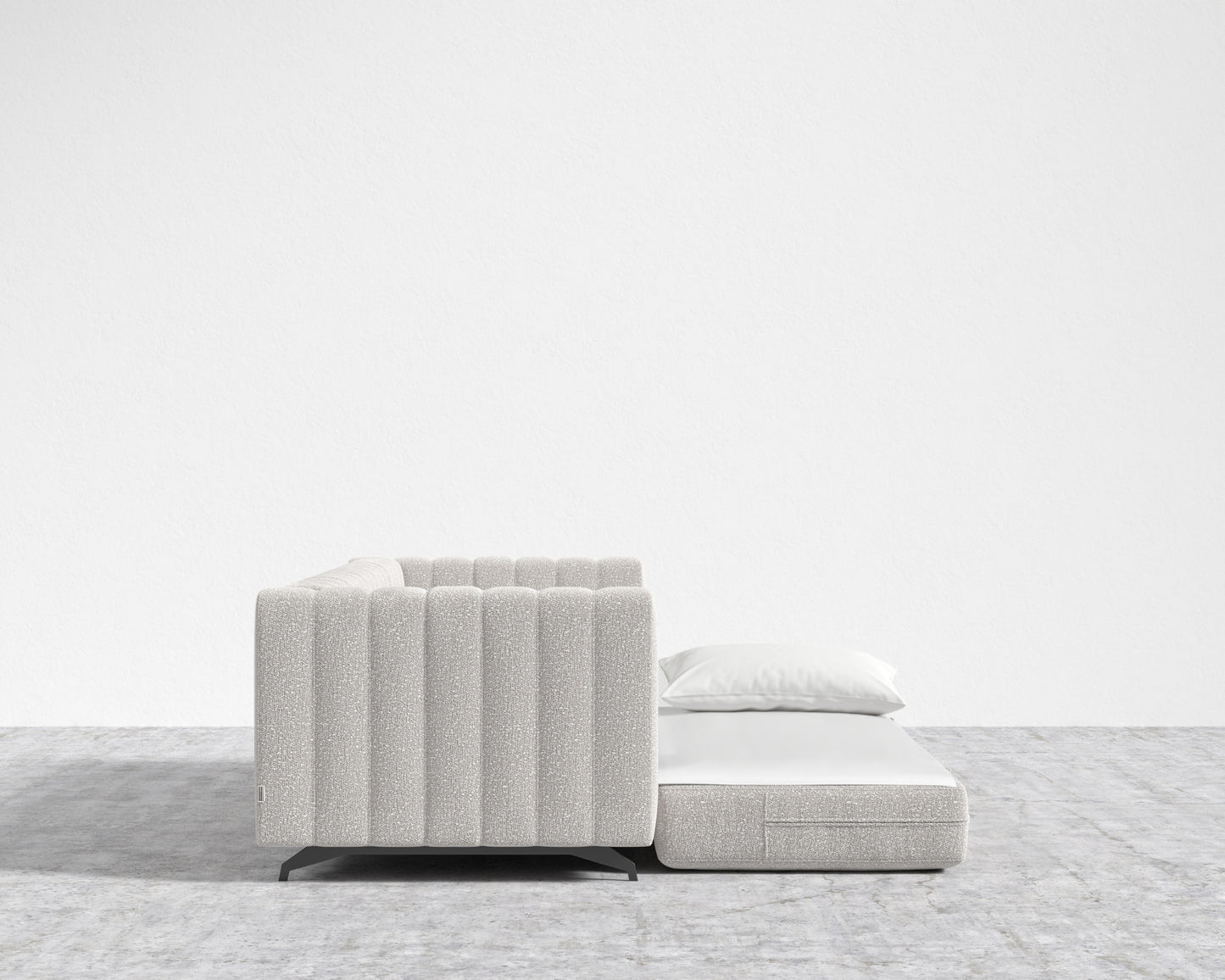 Berlin Sleeper Sofa - Chatou Boucle - Pearl