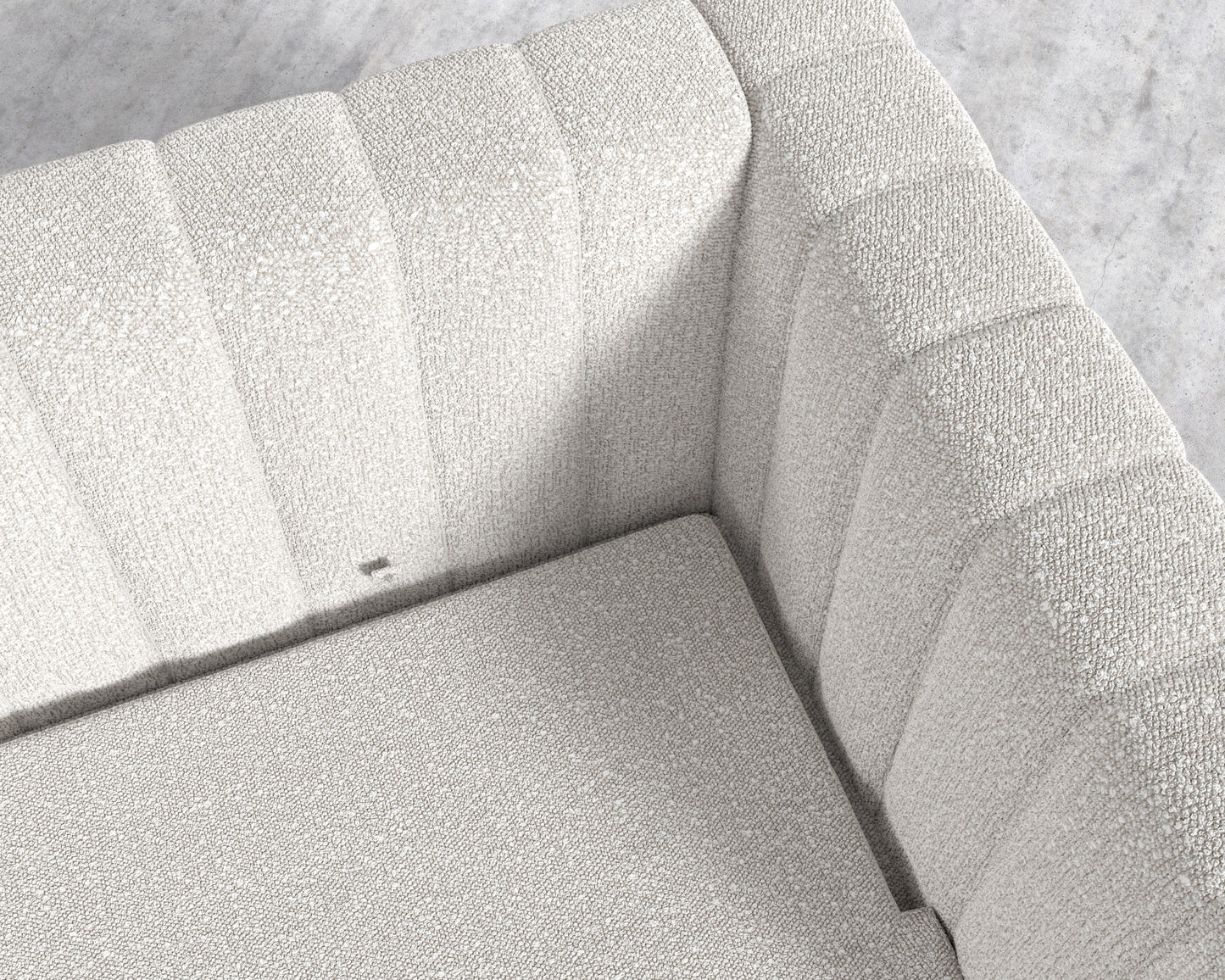 Berlin Sleeper Sofa - Chatou Boucle - Pearl