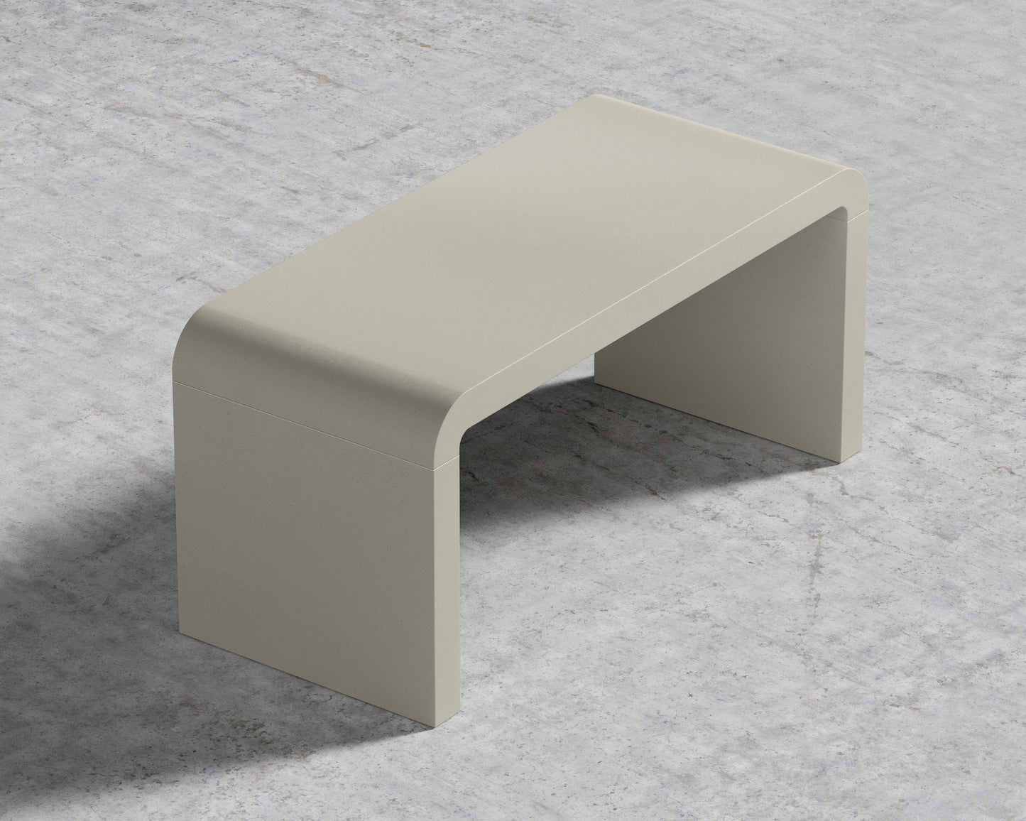 Cascadia Desk - 63" - Alabaster