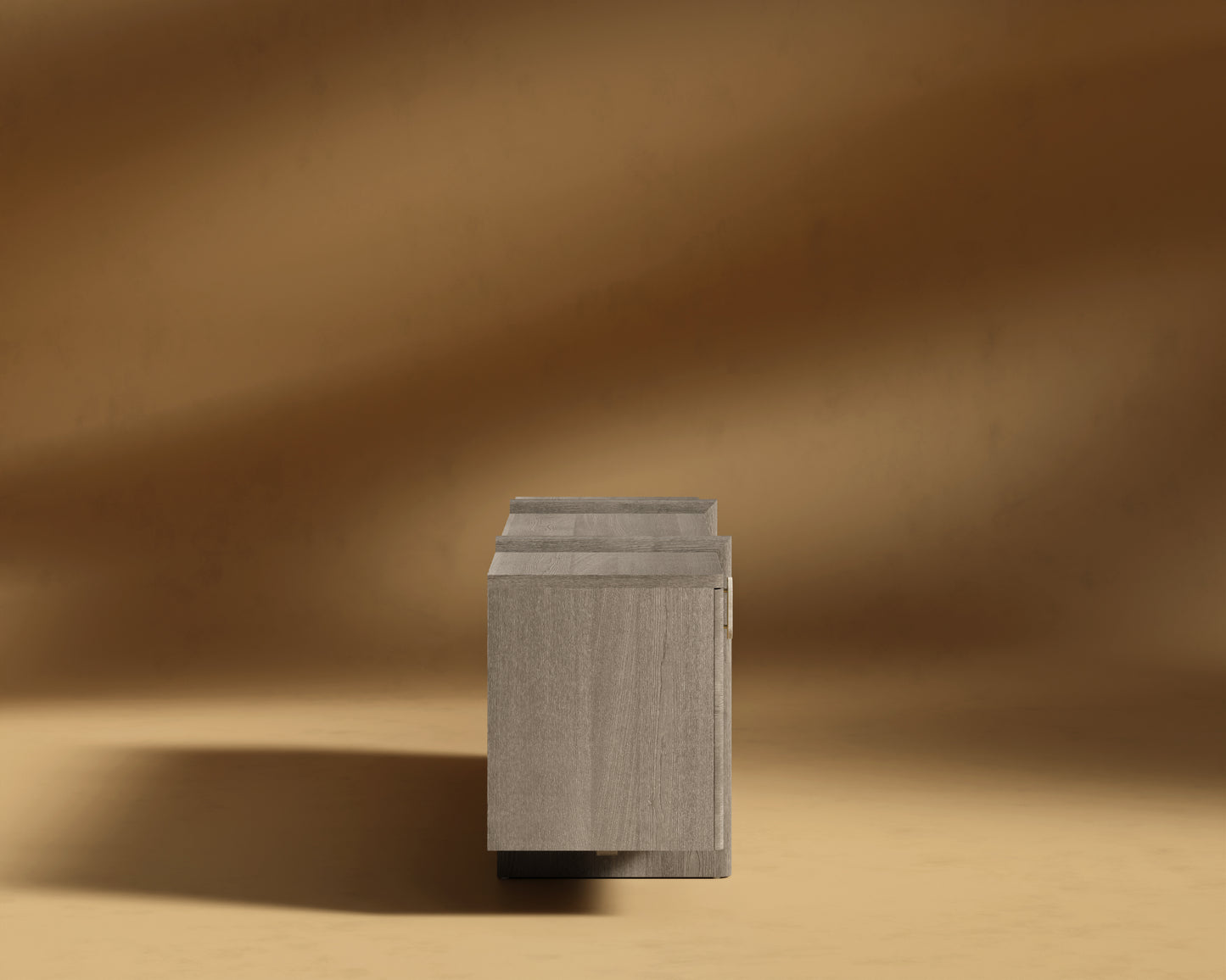 Cassia Entry Console - Grey Oak