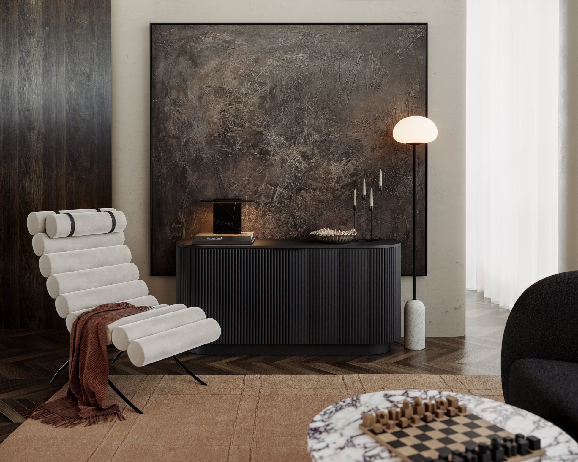 Athena Sideboard- Black