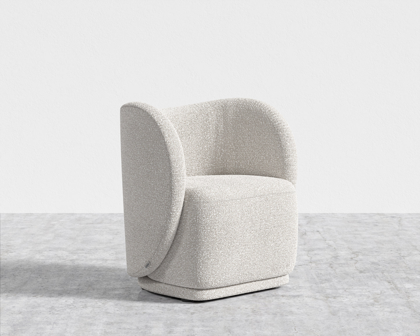 Diane Lounge Chair - Chatou Boucle - Pearl