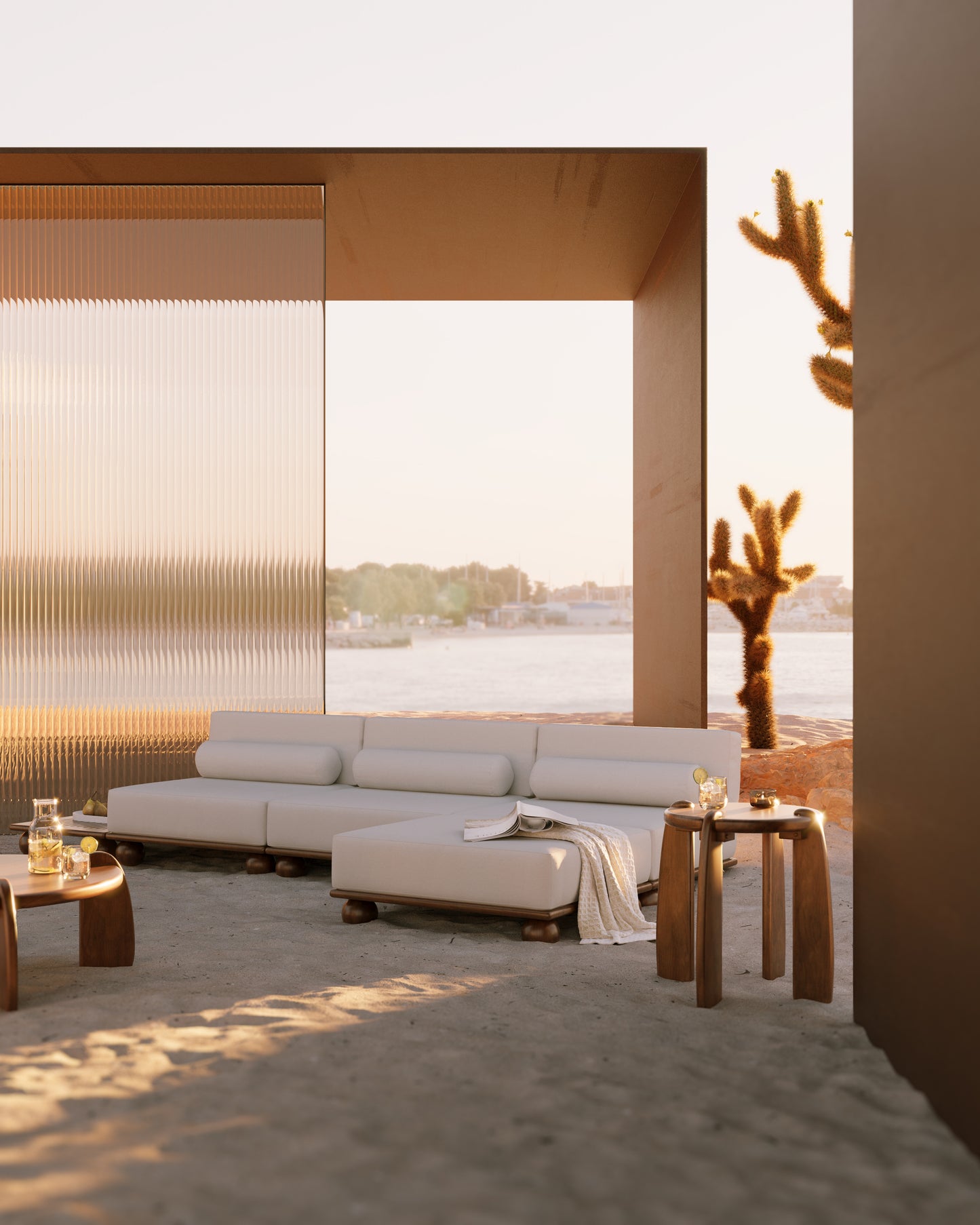 Bali Outdoor Ottoman