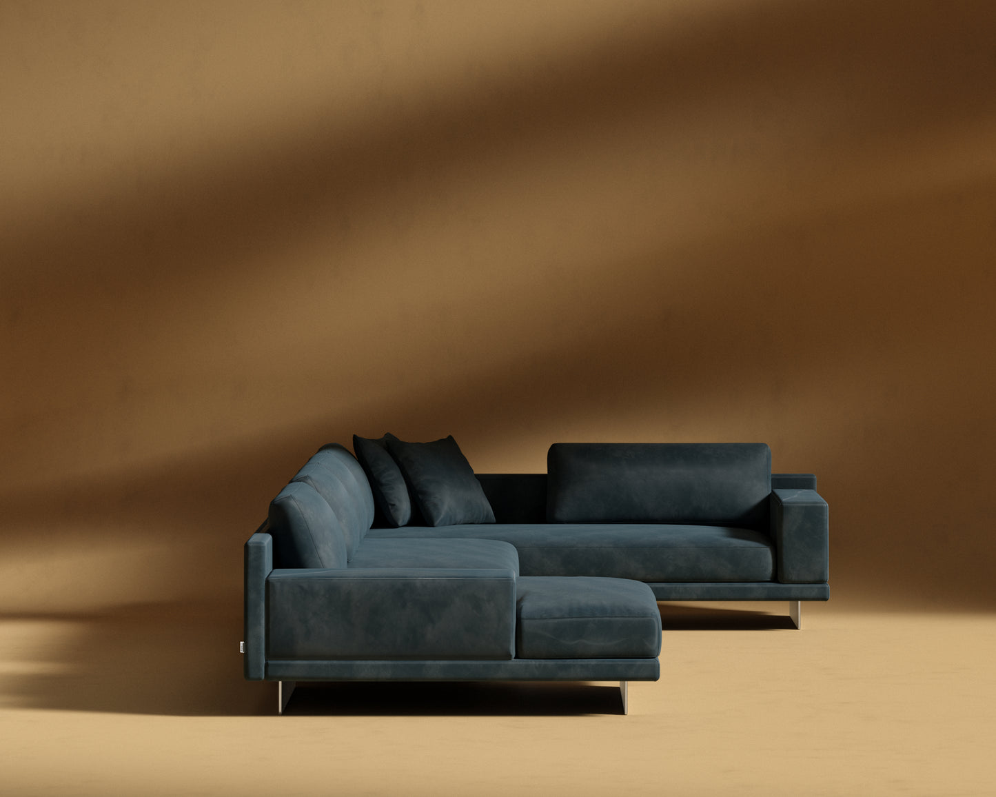 Dresden_Modular_Sectional_LHF_Plush_Velvet_Prussian