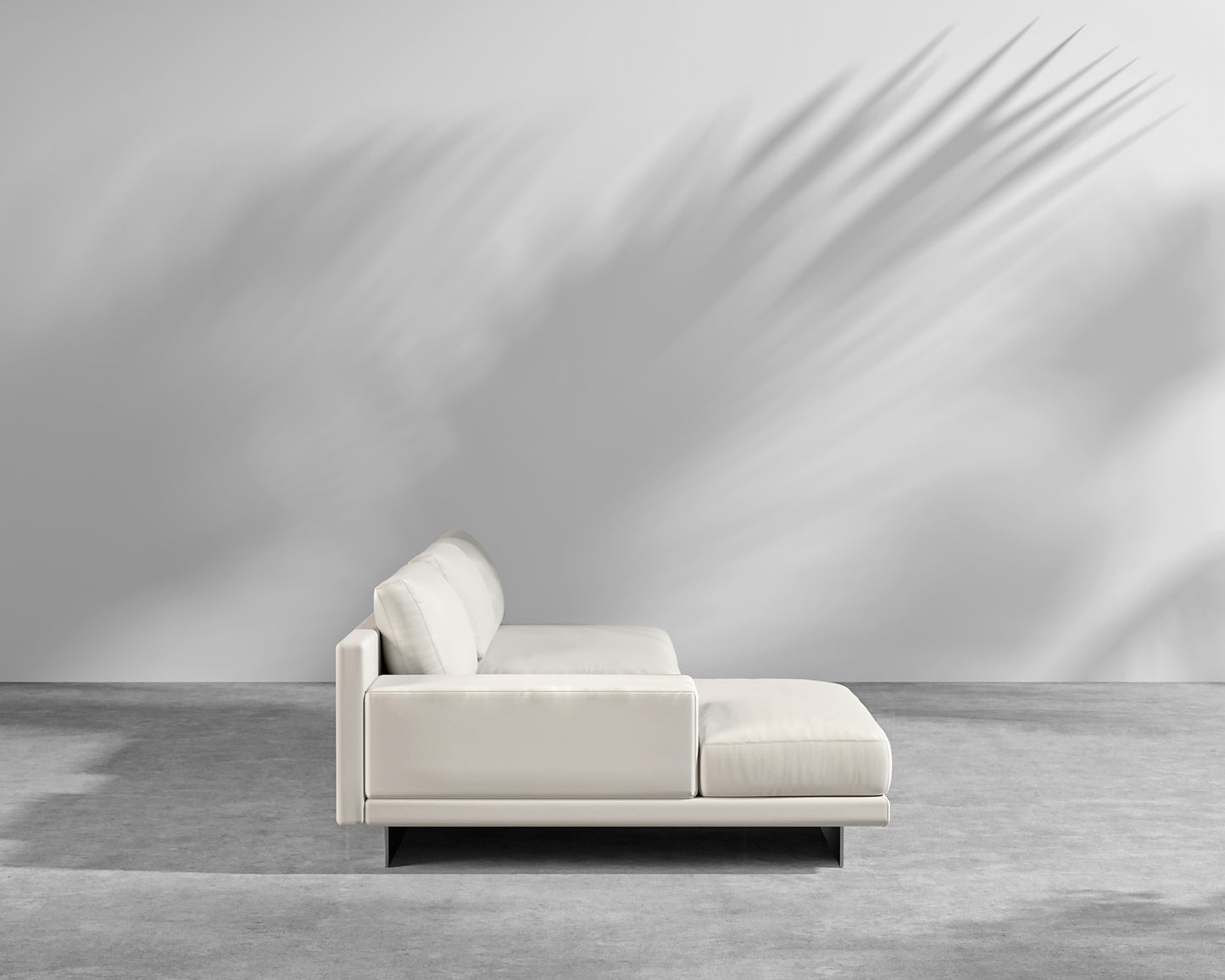 Dresden Outdoor Sectional Sofa - Palisades - White Ceramic