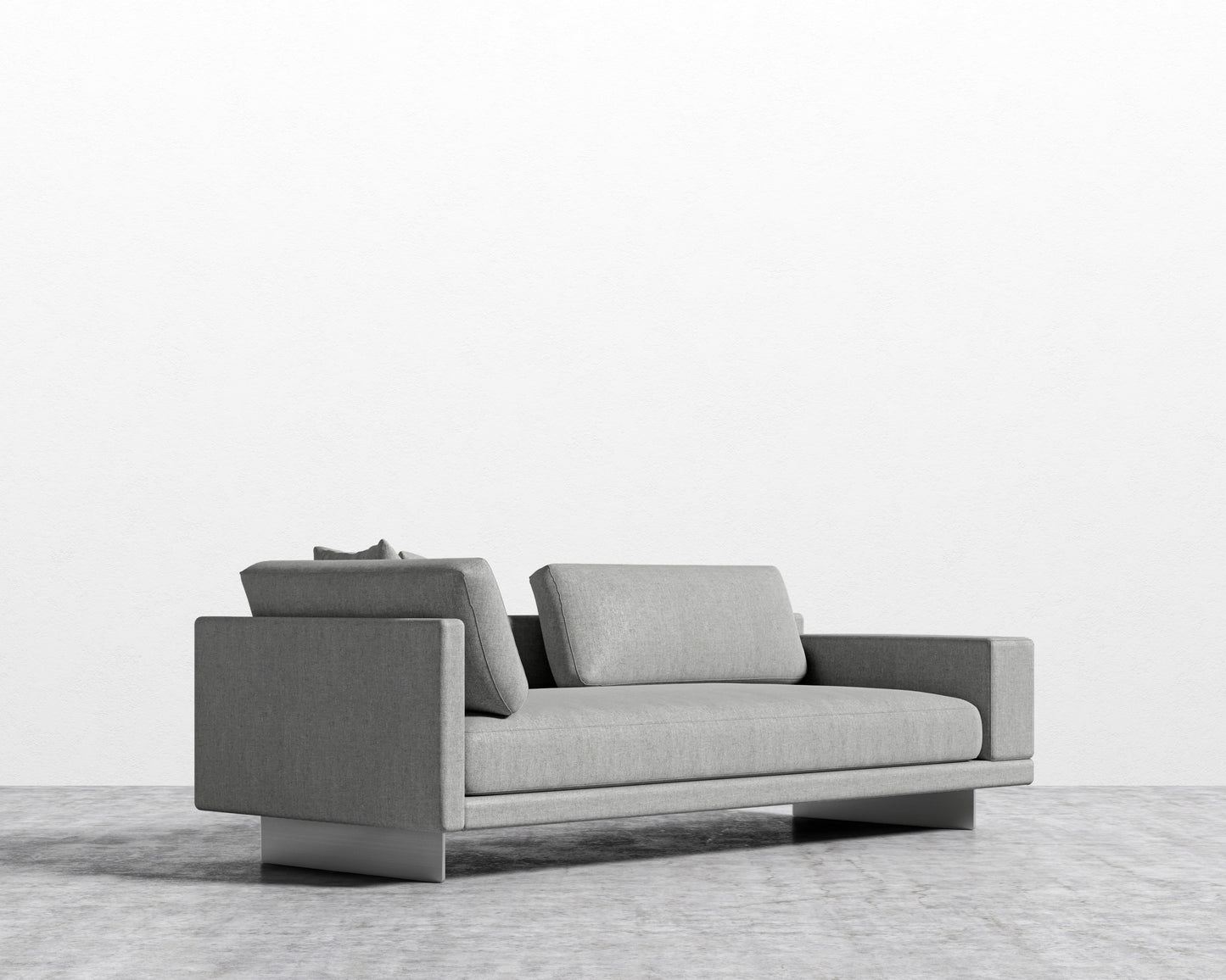 Dresden Right Arm Sofa - Modern Felt - Malmo