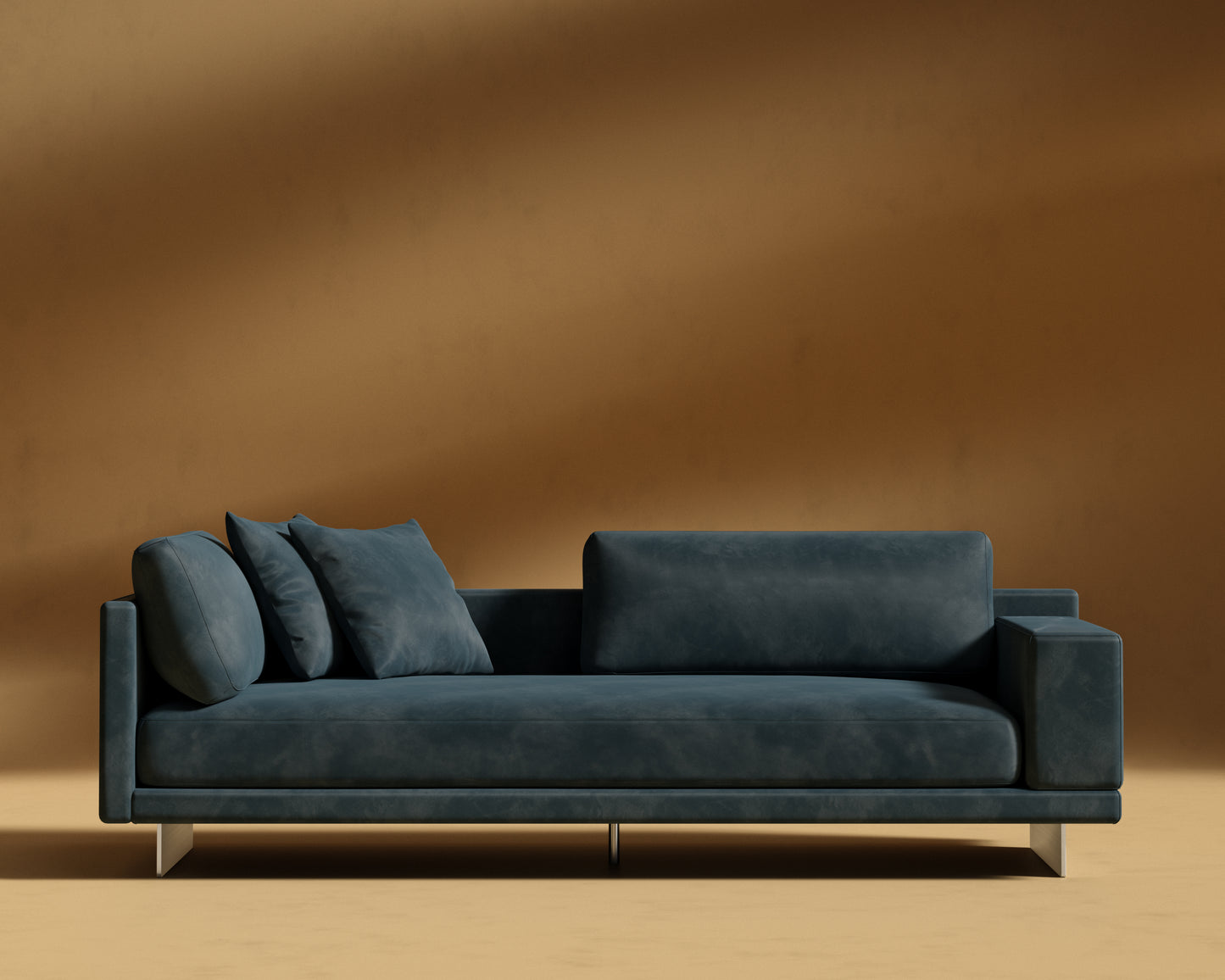 Dresden_Right_Arm_Sofa_Plush_Velvet_Prussian