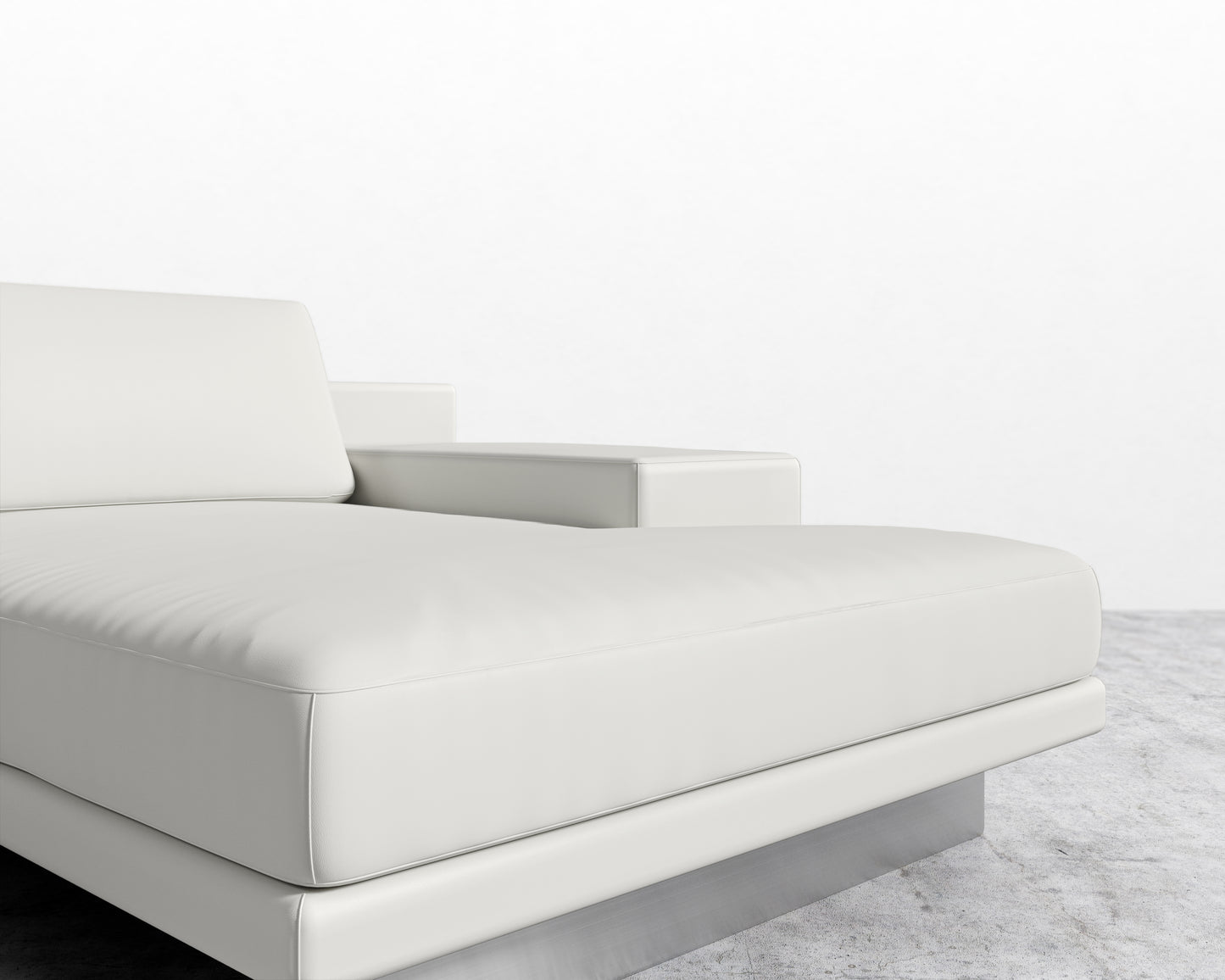Dresden Right Chaise - Trento Eggshell