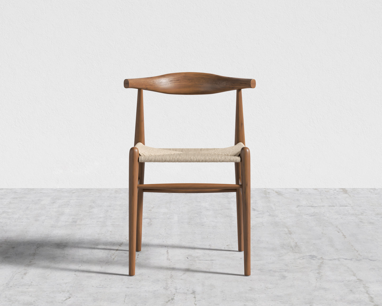 Elbow Chair – Woven - Walnut