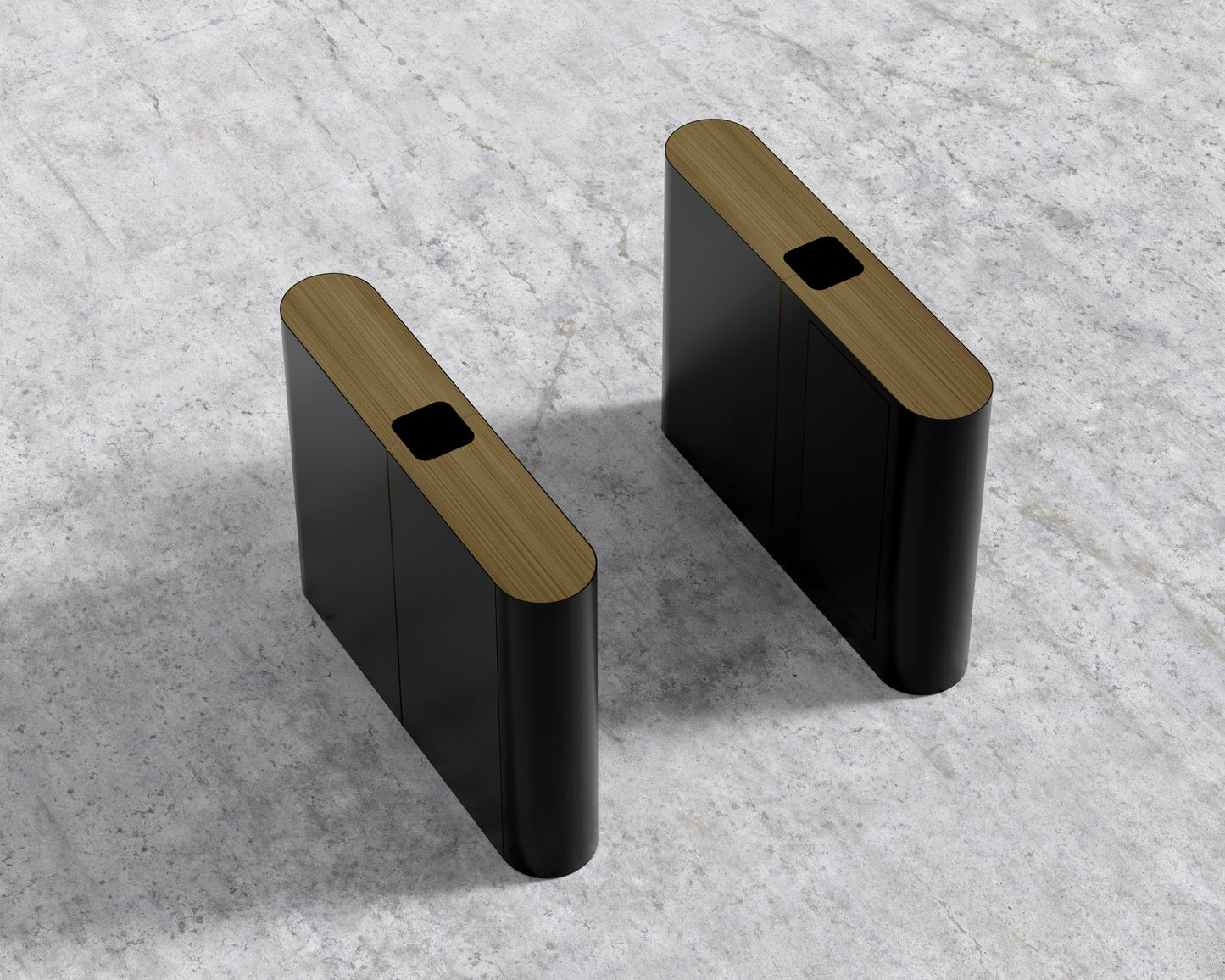 Eryk Standing Desk - Base - Ebony