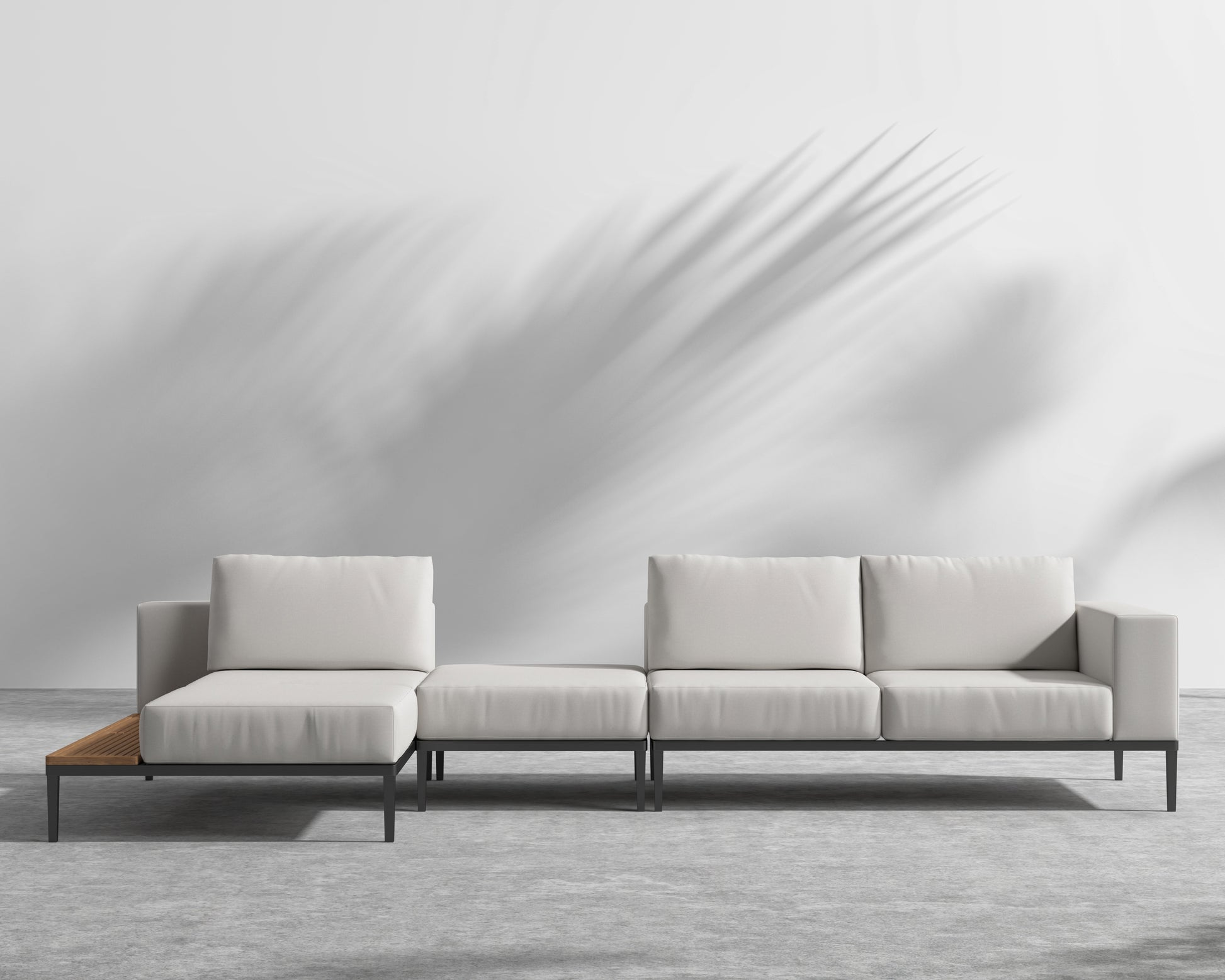 Francis Outdoor Modular - Black Frame - Palisades