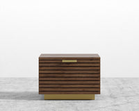 Georgio Night Stand - Walnut-stained