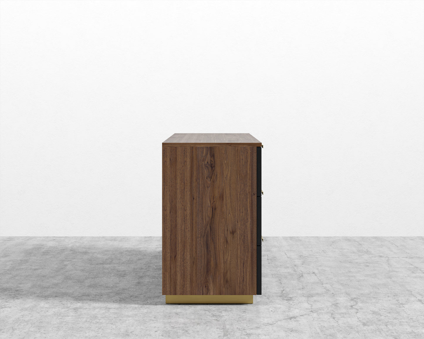 Georgio Wide Dresser - Walnut-stained
