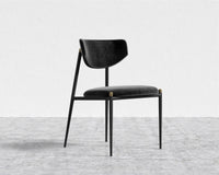 Geno Dining Chair - Plush Velvet - Black 2022 - Black Frame