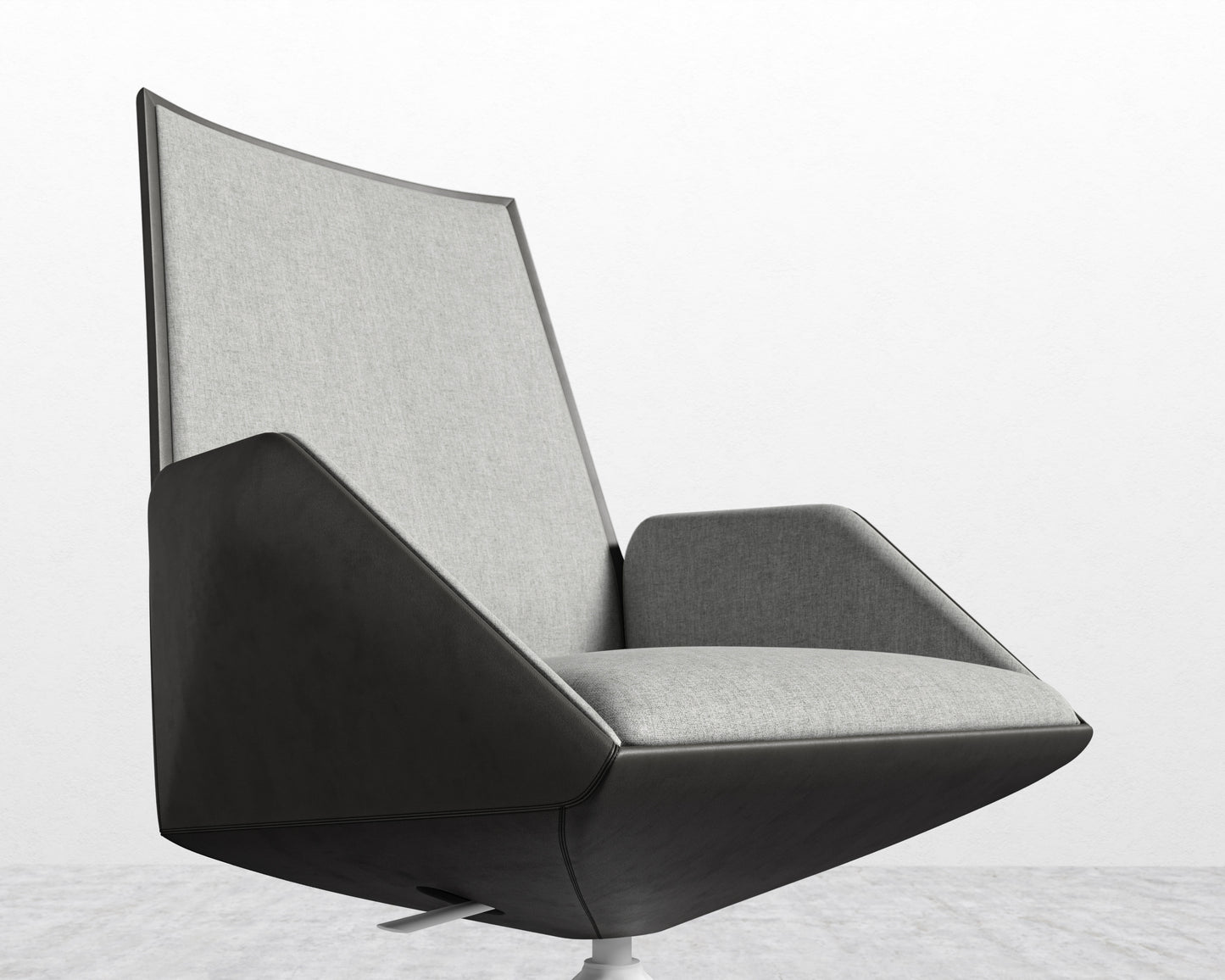 Julian Office Chair - Malmo / Trento Jet Black