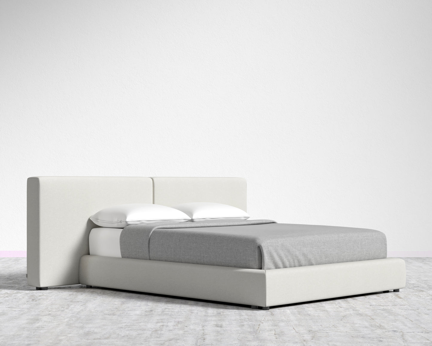 Kaye Bed - Queen- Modern Felt- Alesund