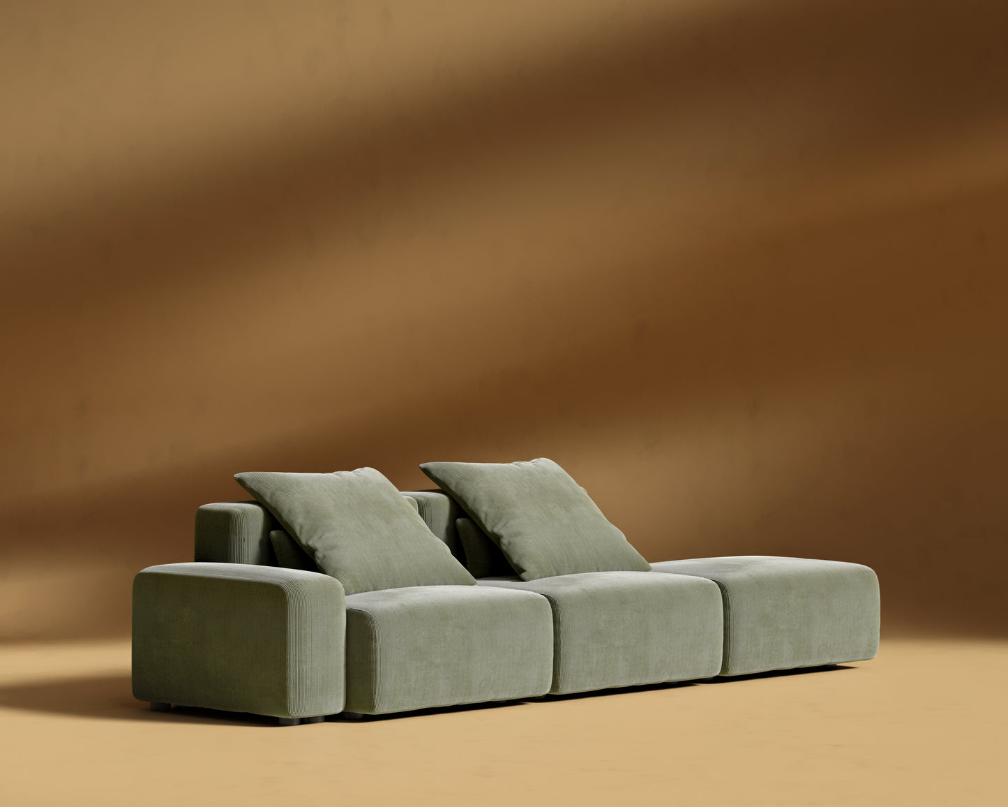 Kaye_Open_End_Sofa-L_Corduroy_Velvet_Evergreen