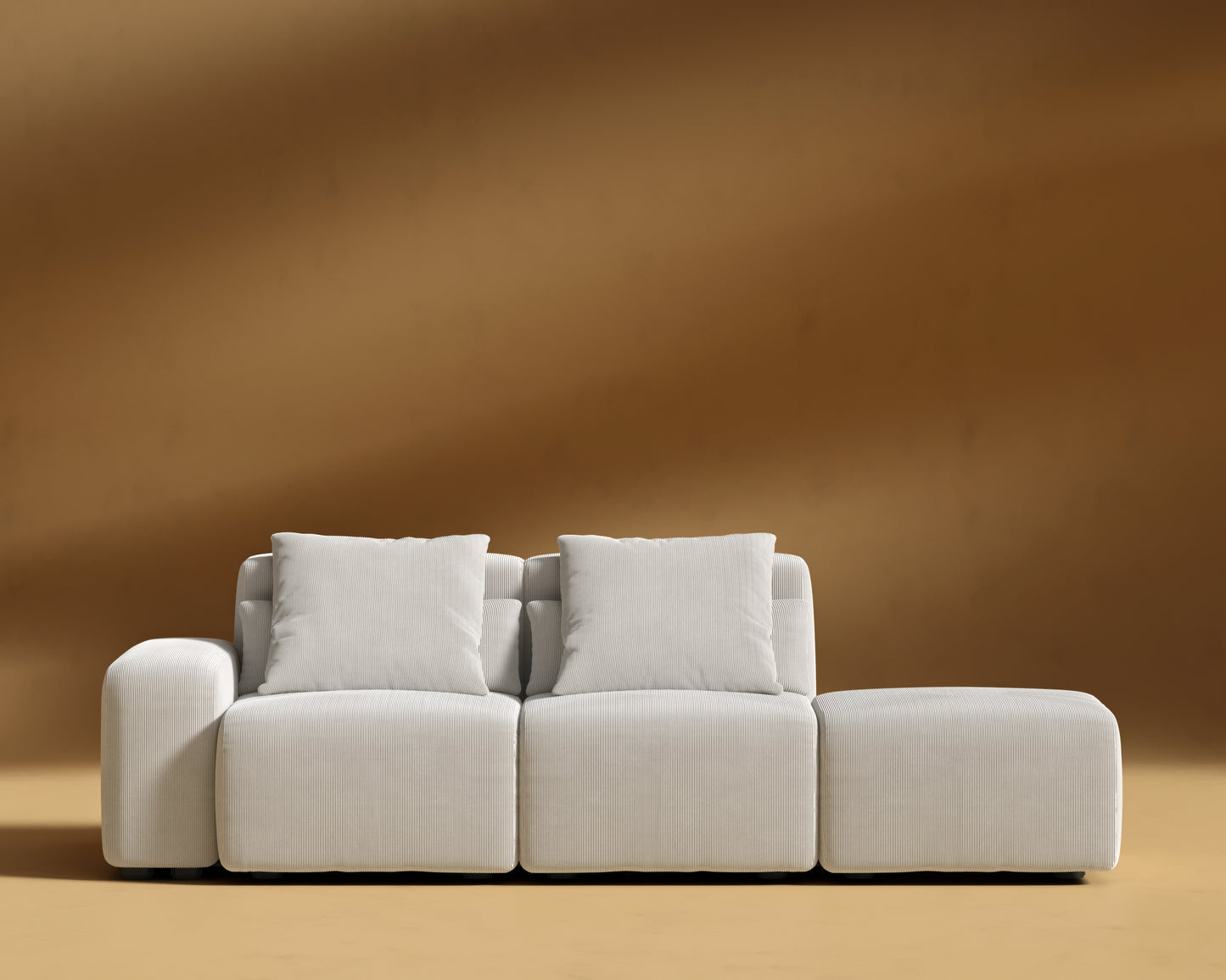 Kaye_Open_End_Sofa-S_Corduroy_Velvet_Clay
