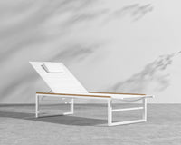 Linnea Outdoor Lounger - White