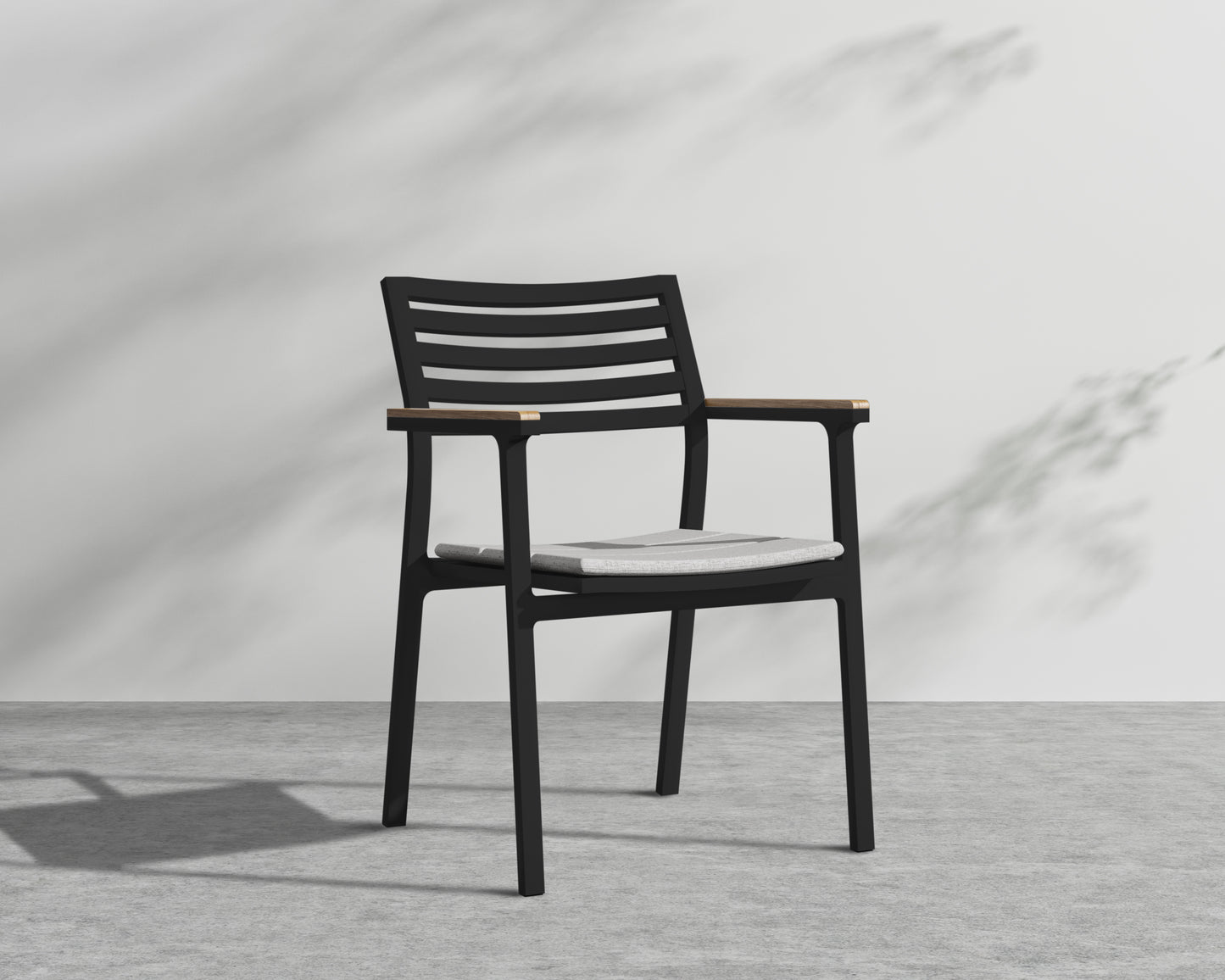 Linnea Dining Chair - Black Frame, Encino