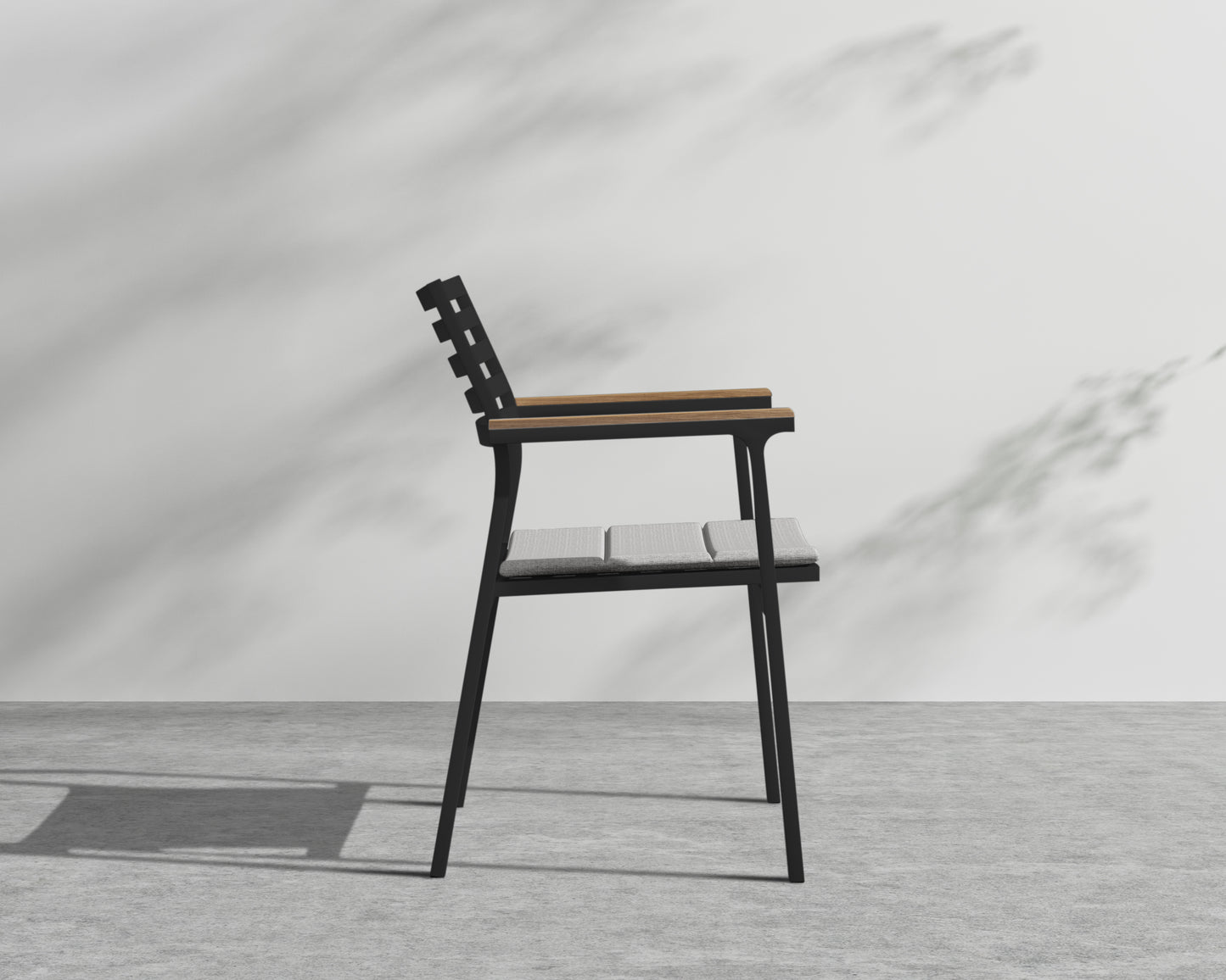 Linnea Dining Chair - Black Frame, Encino